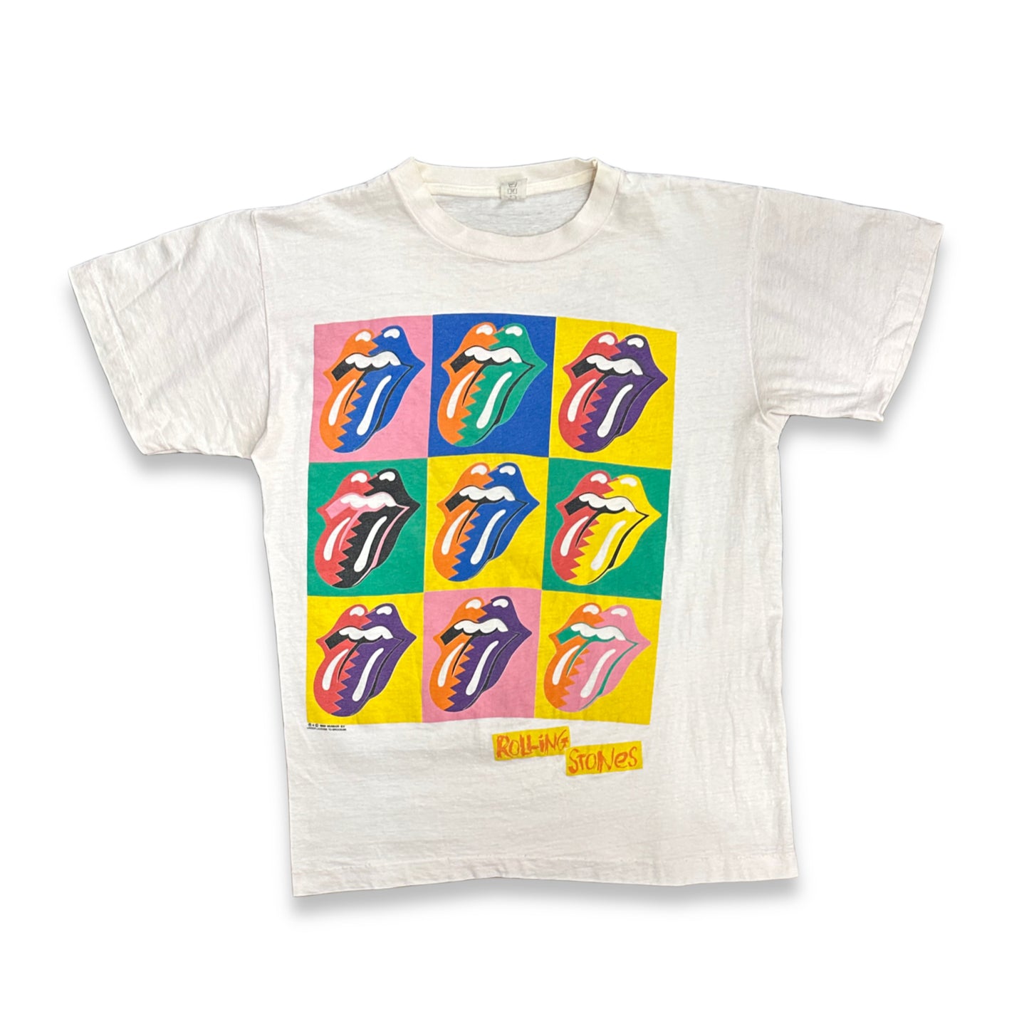 [L] 1990' Rolling Stones Urban Jungle Euro Tour Tee