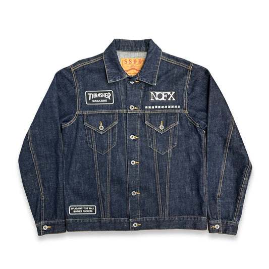 [M] FUCT SSDD Patched Type 3 Denim Jacket