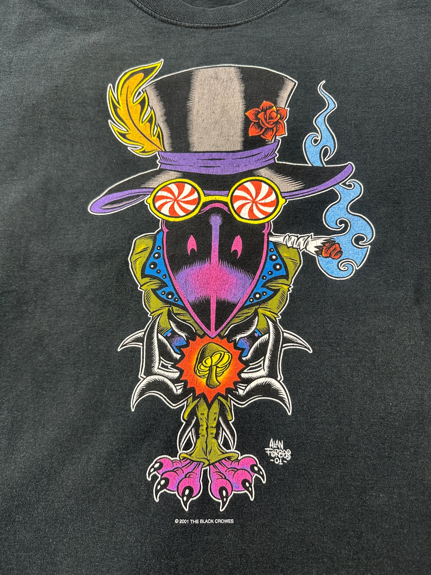 [L] 2001' The Black Crowes Band Tee