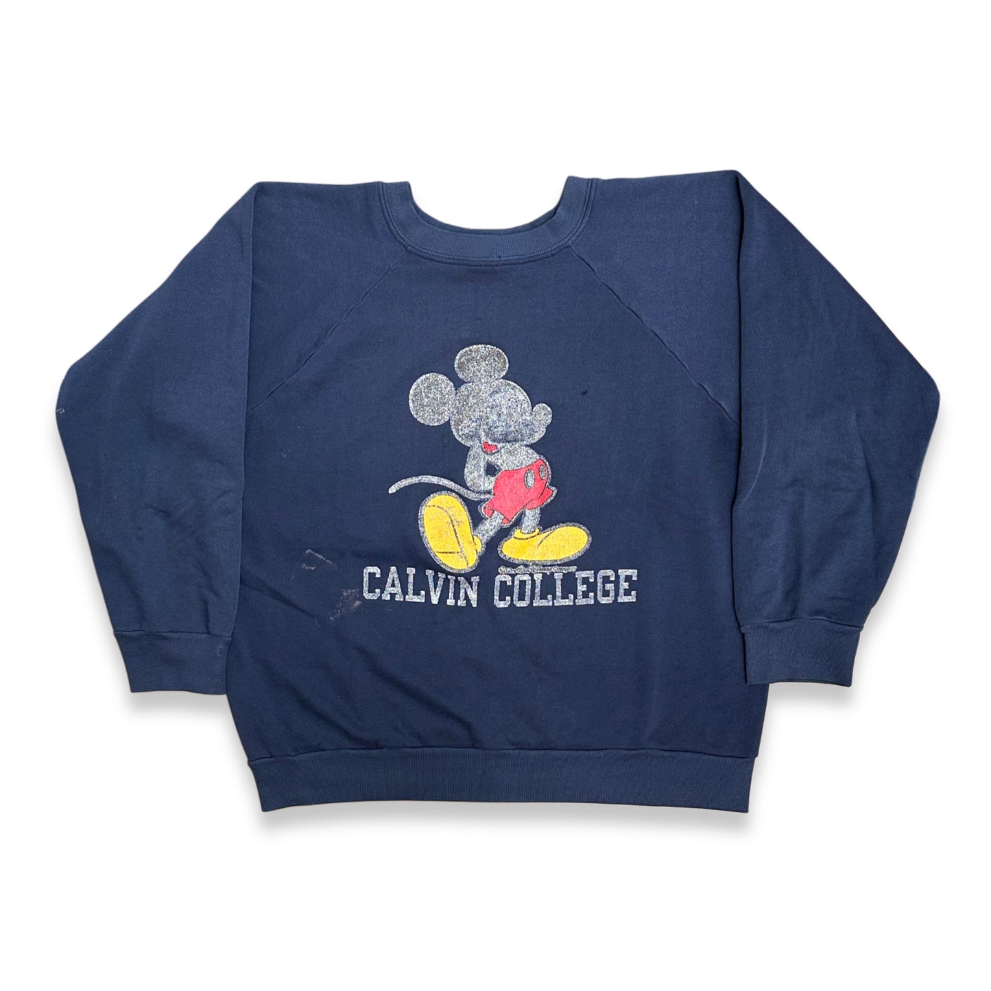 [L] 80s Champion Mickey Mouse Sweatshirt