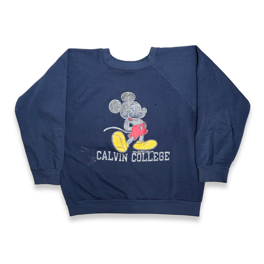 [L] 80s Champion Mickey Mouse Sweatshirt