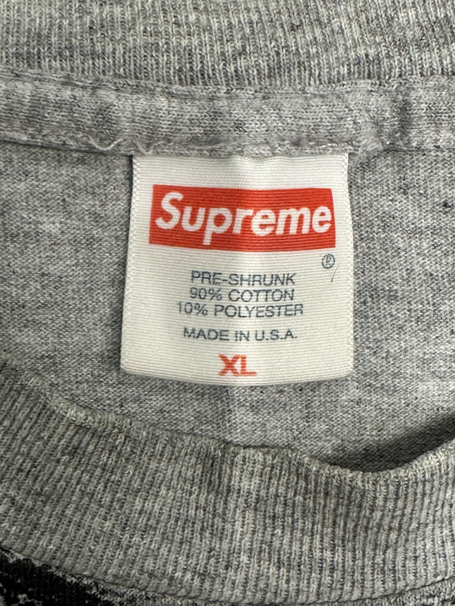 [XL] 07FW Supreme x WTAPS Live to Ride Robin Tee