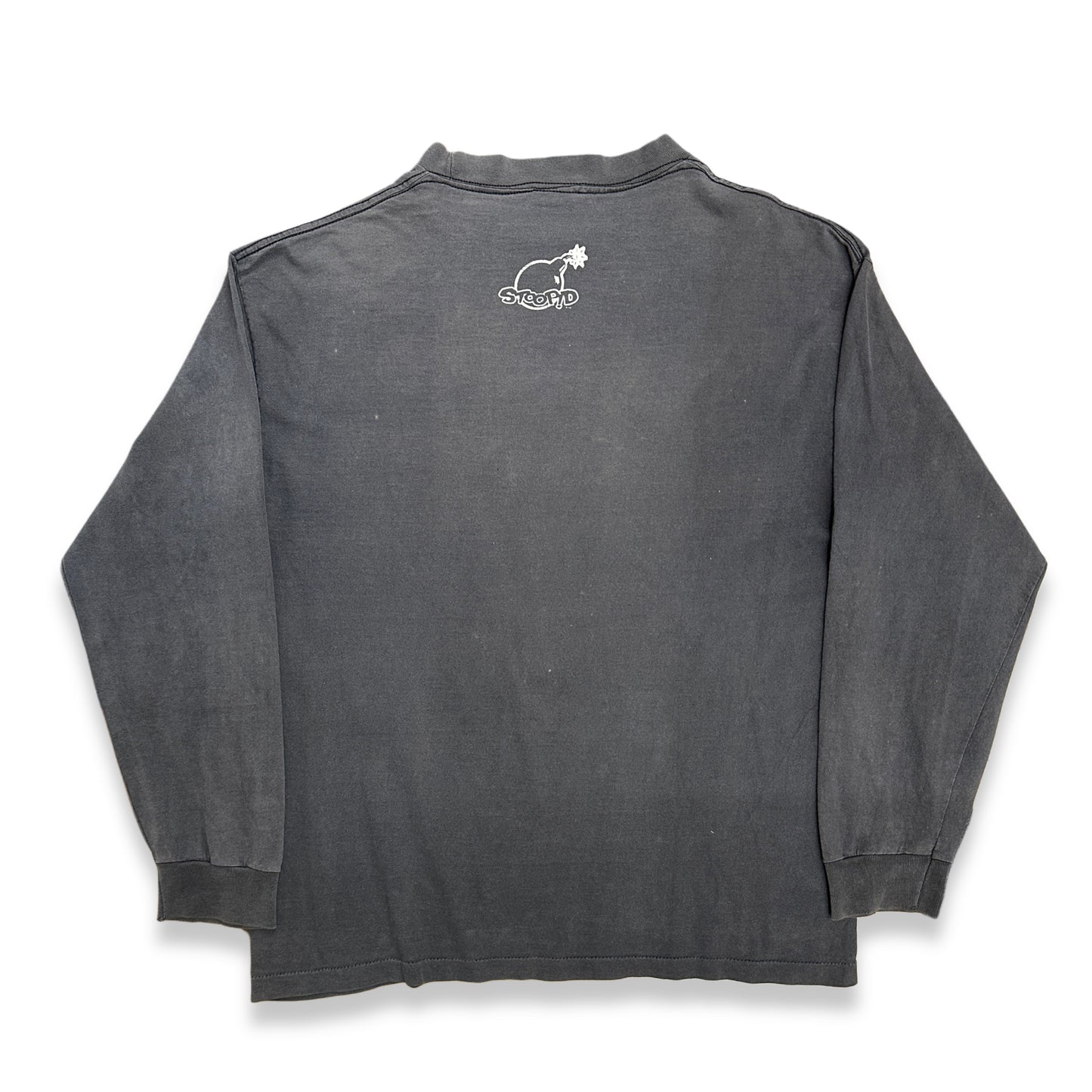 [XL] 90s STOOPID Skateboards Faded Long Sleeve