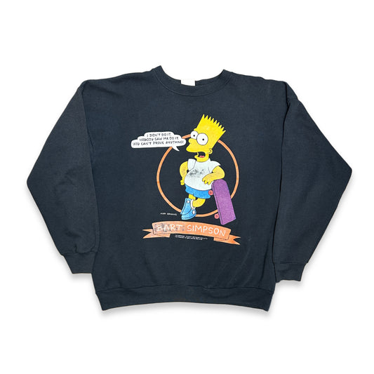 [XL] 1990' BART SIMPSON Sweatshirt