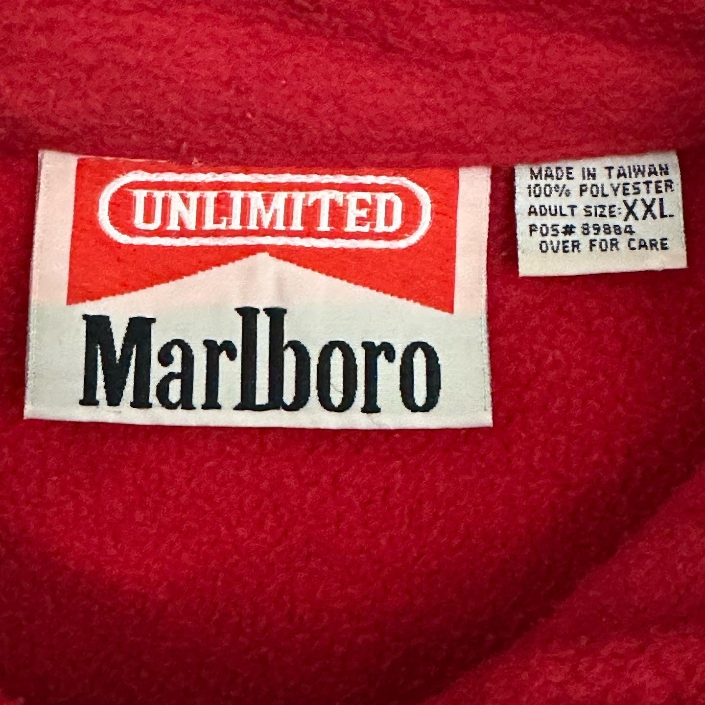 90s Marlboro Fleece Jacket XXL