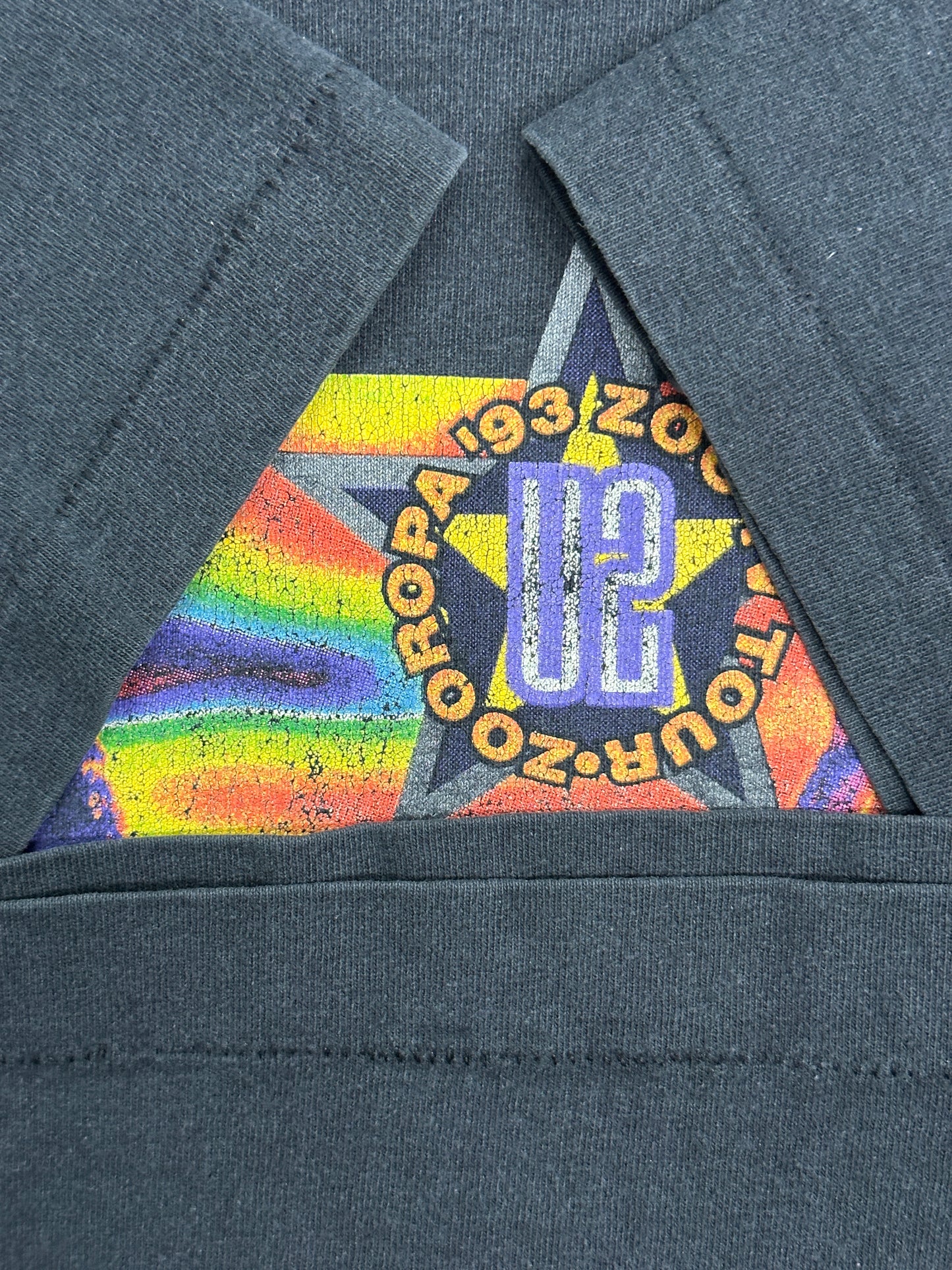 [L] 1993' U2 ZOOROPA Tour Tee