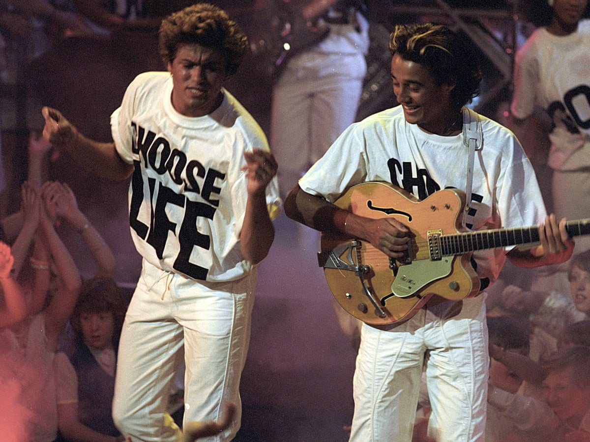 [XL] 80s WHAM 'CHOOSE LIFE' Tee