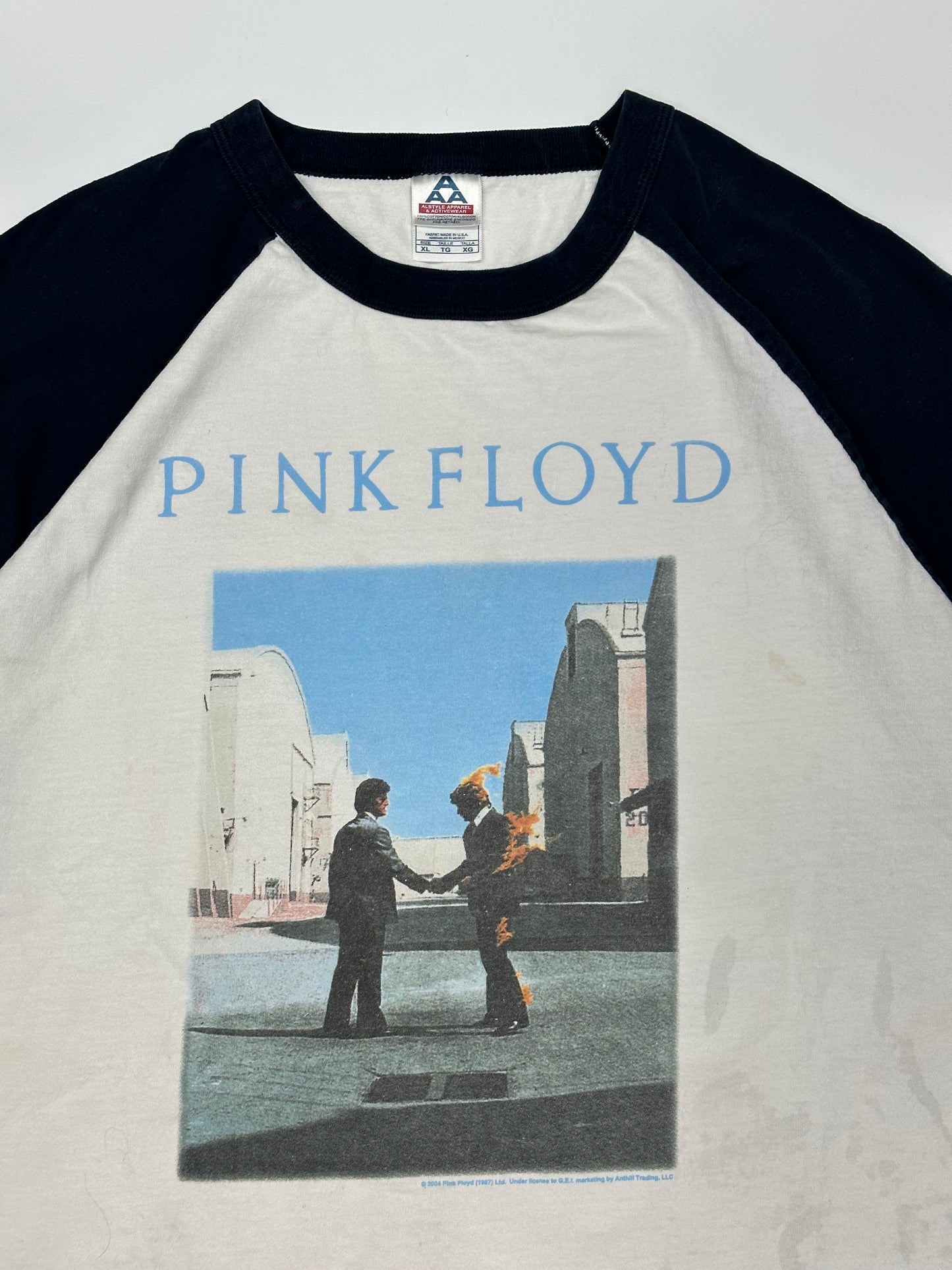 [XL] 06' Pink Floyd 3/4 Sleeve Tee