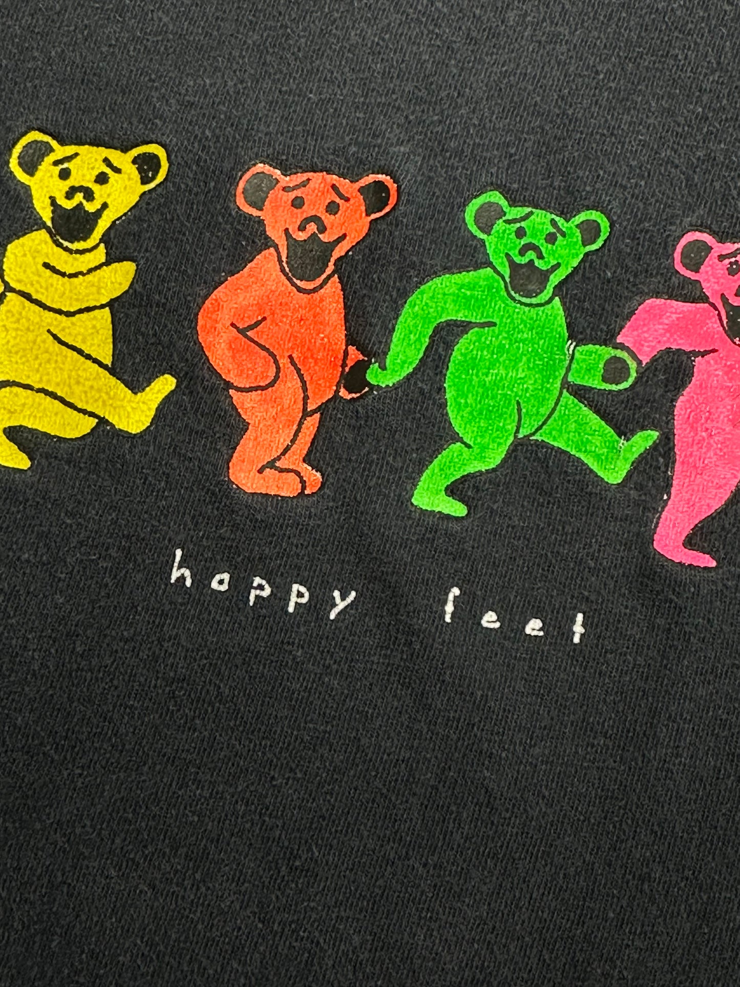 [M] 90s Grateful Dead Happy Feet Bear Tee