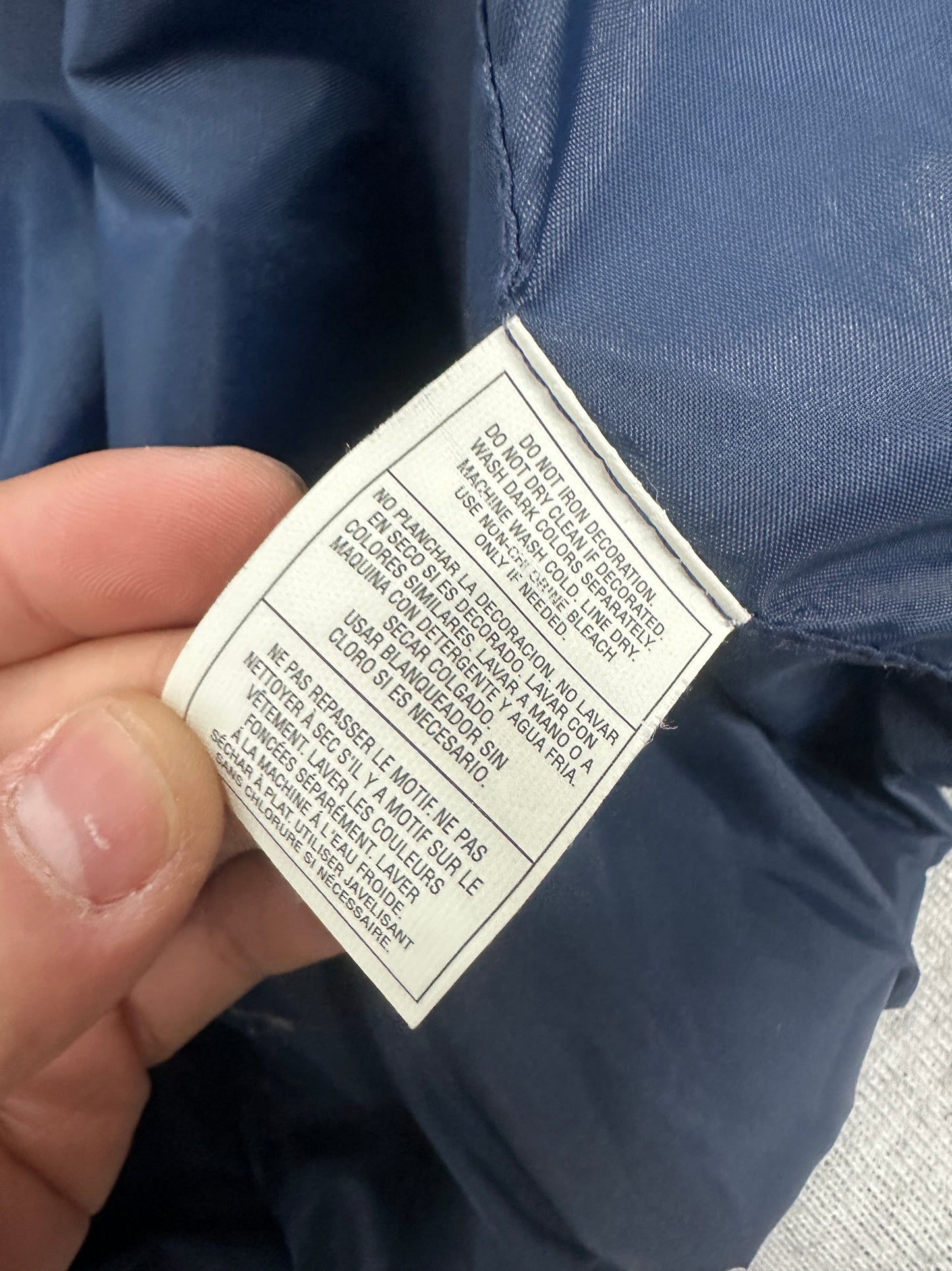 [XL] 90s Adidas NY Yankees Sweat Varsity Jacket