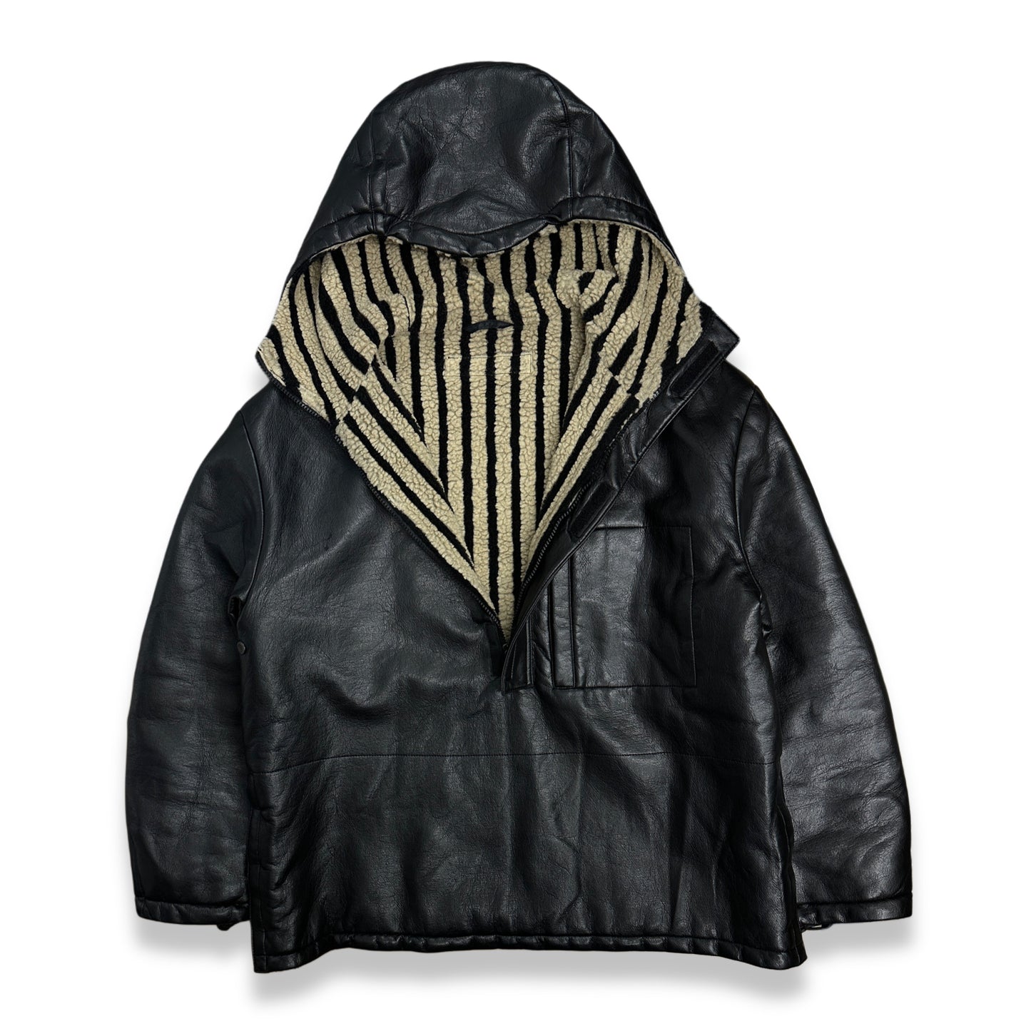 [48] FW2000 Emporio Armani Leather Anorak Jacket