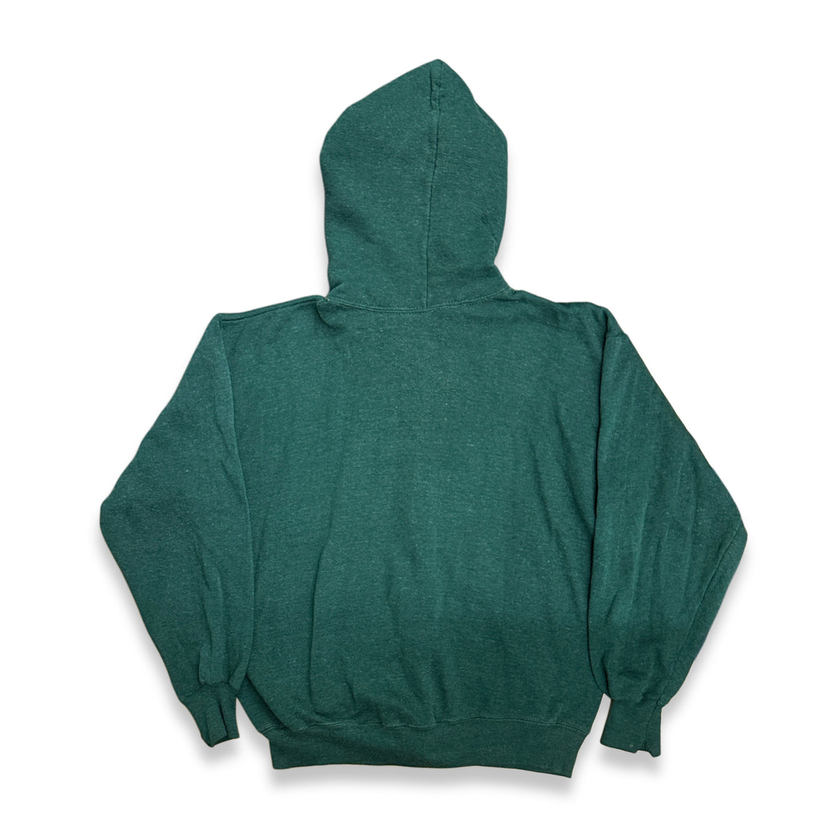 [M] 70s USA Vintage Green Hood Zip-up