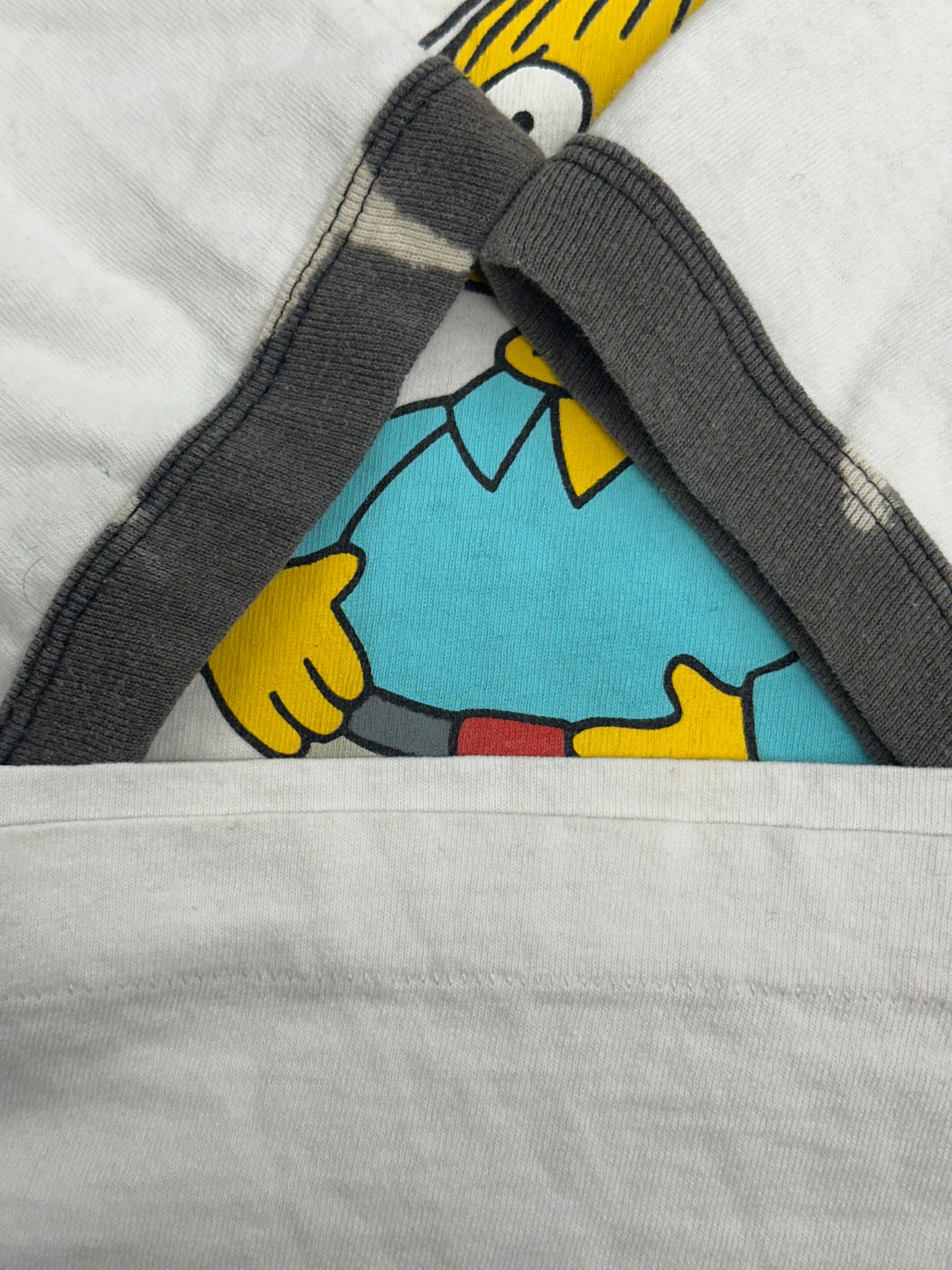 [XL] 2002' The Simpsons Cartoon Ringer Tee