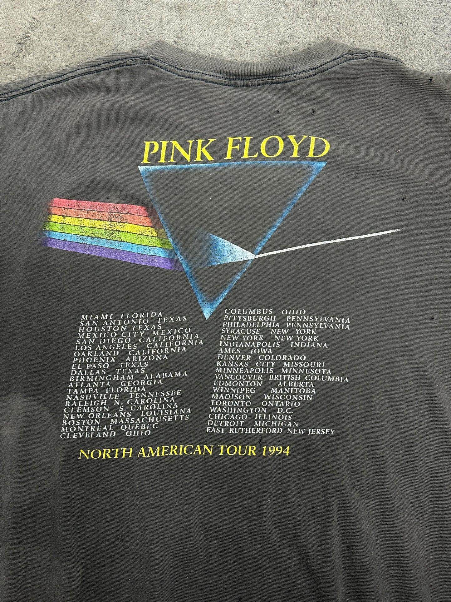[XL] 1994' PINK FLOYD American Tour Tee