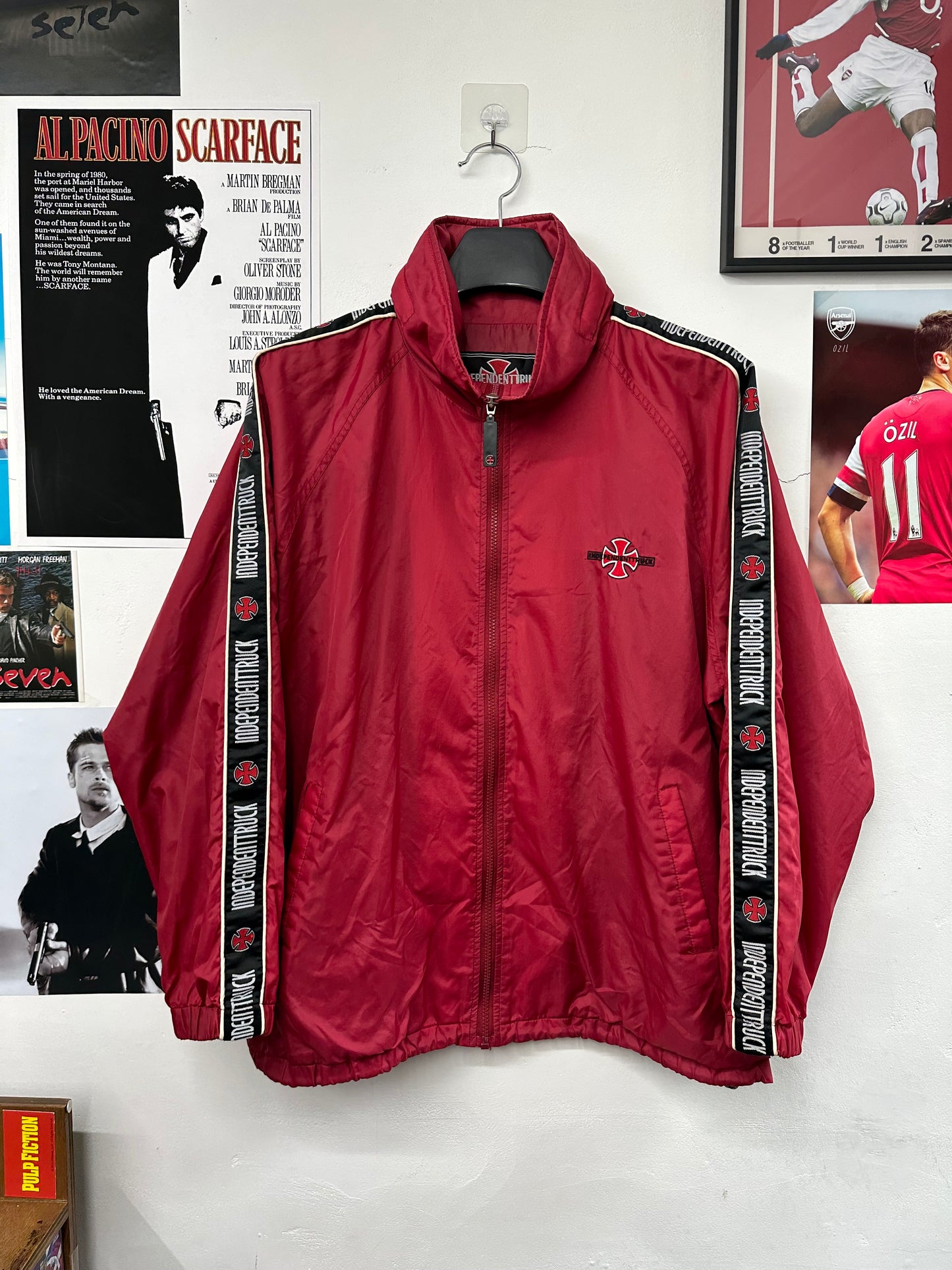 [L] 90s Independent Truck Nylon Jacket