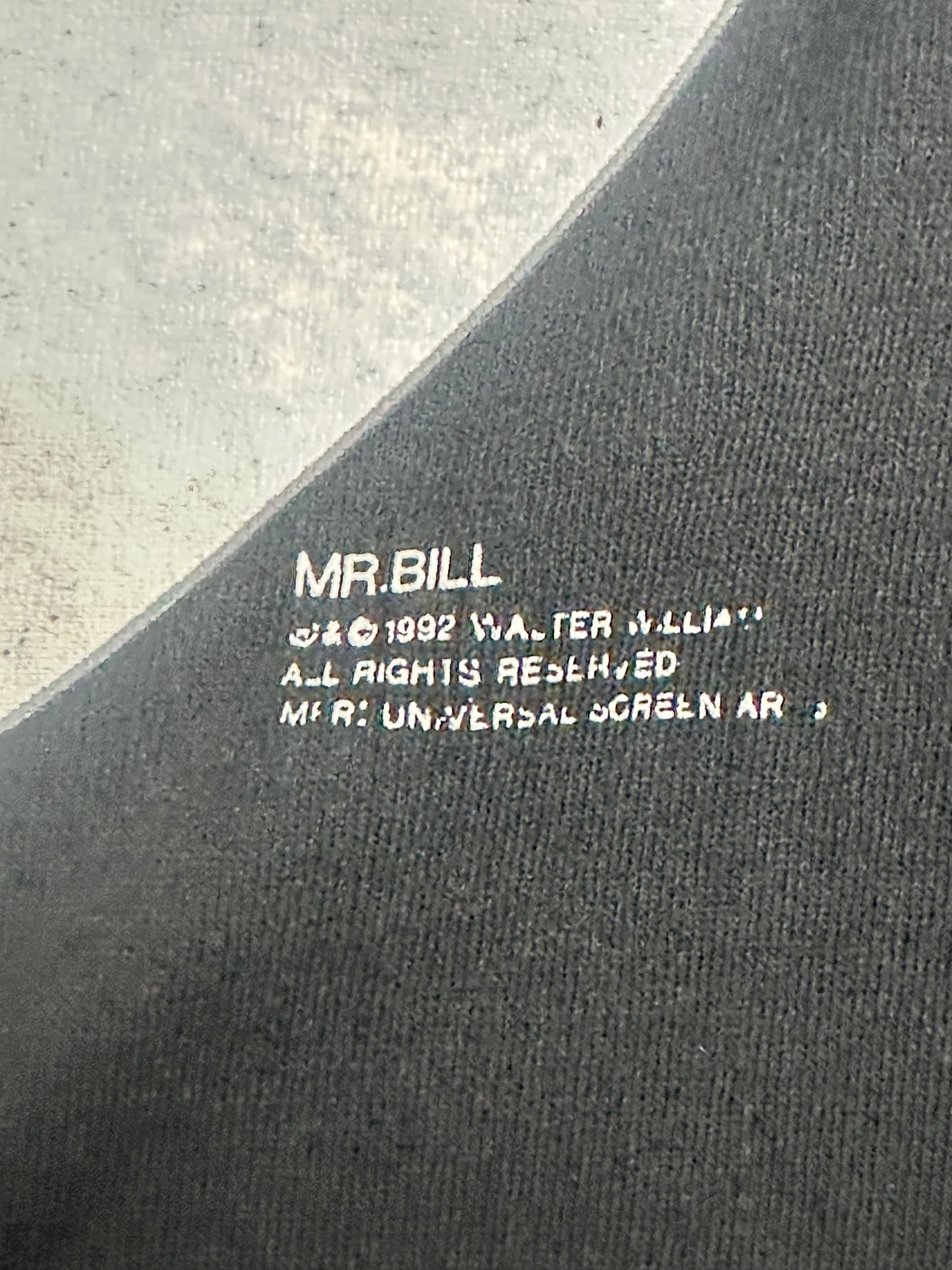 [XL] 1992' MR.BILL Cartoon Tee
