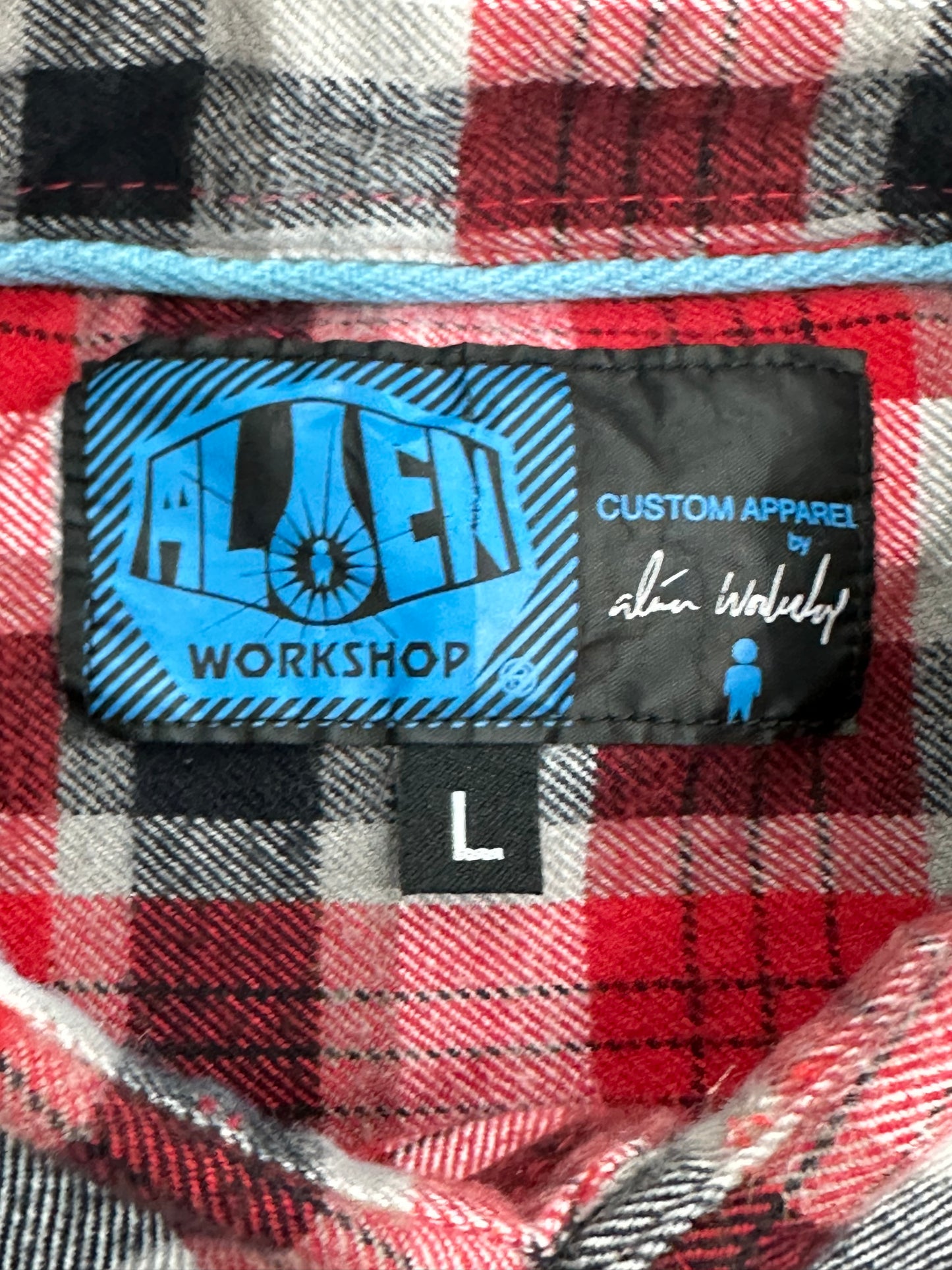 [L] 00s Alien Workshop Flannel Shirt