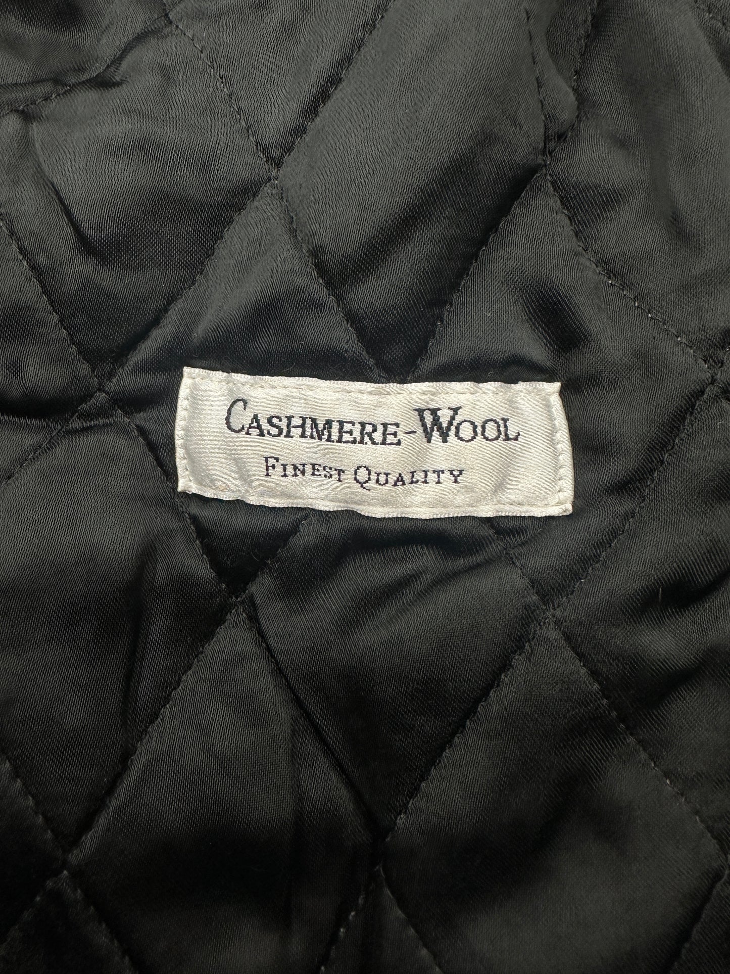 [L] 80s HUGO BOSS Orange Cashmere Bomber Jacket