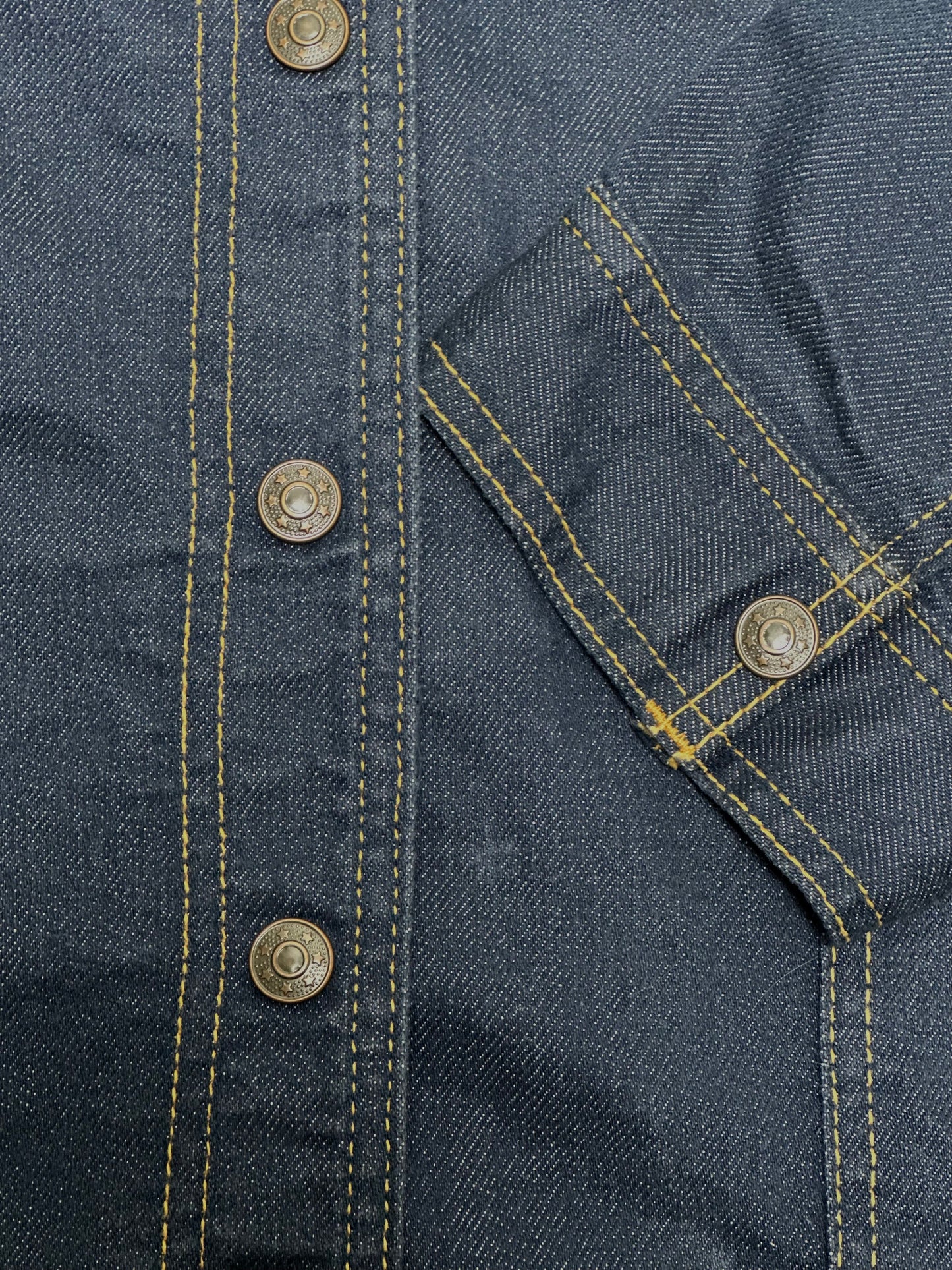 70s Sears Denim Chore Jacket L