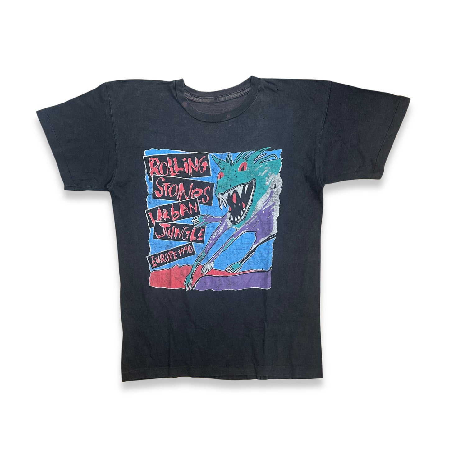 [L] 1990' Rolling Stones Urban Jungle Tour Tee