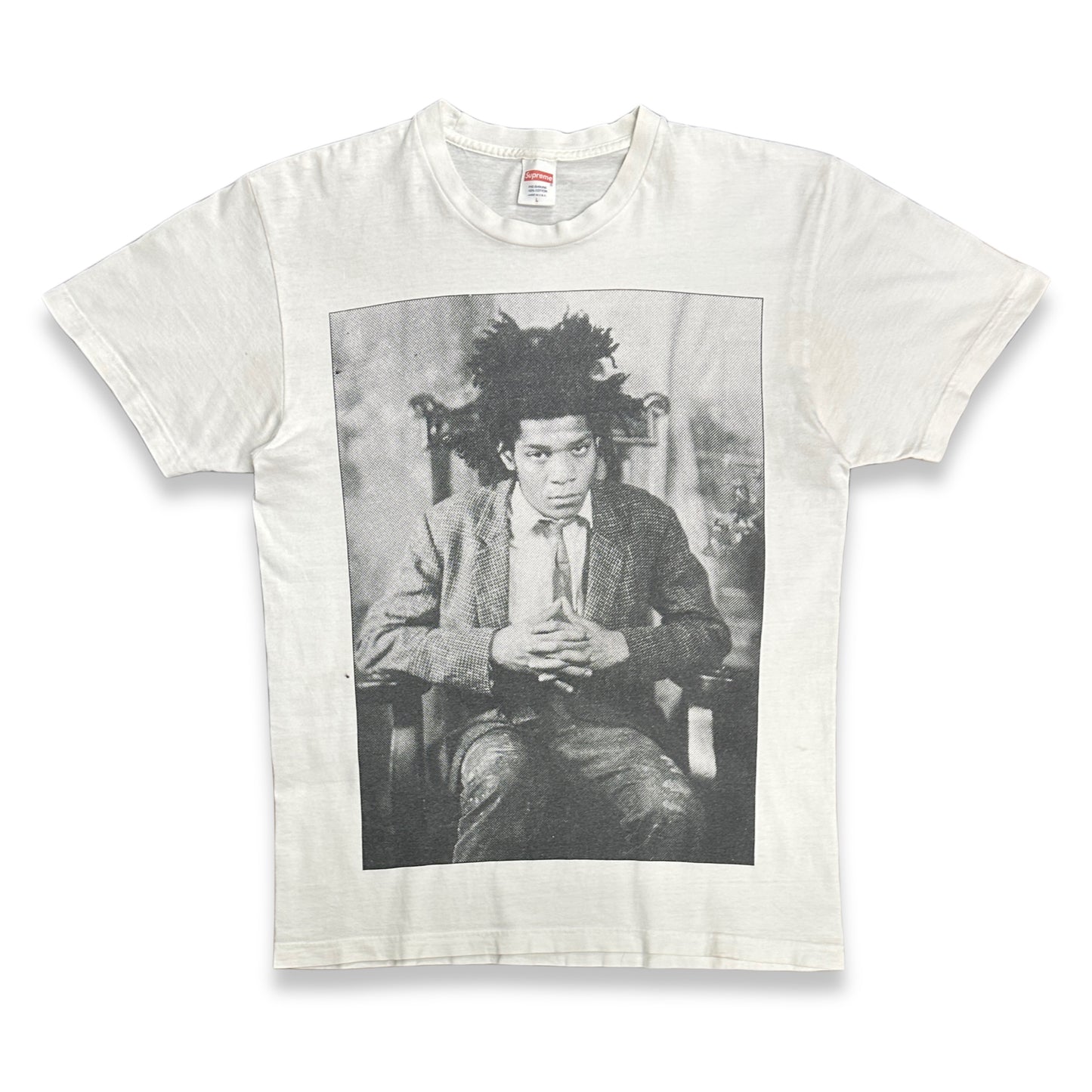 [L] 13FW Supreme Basquiat Photo Tee