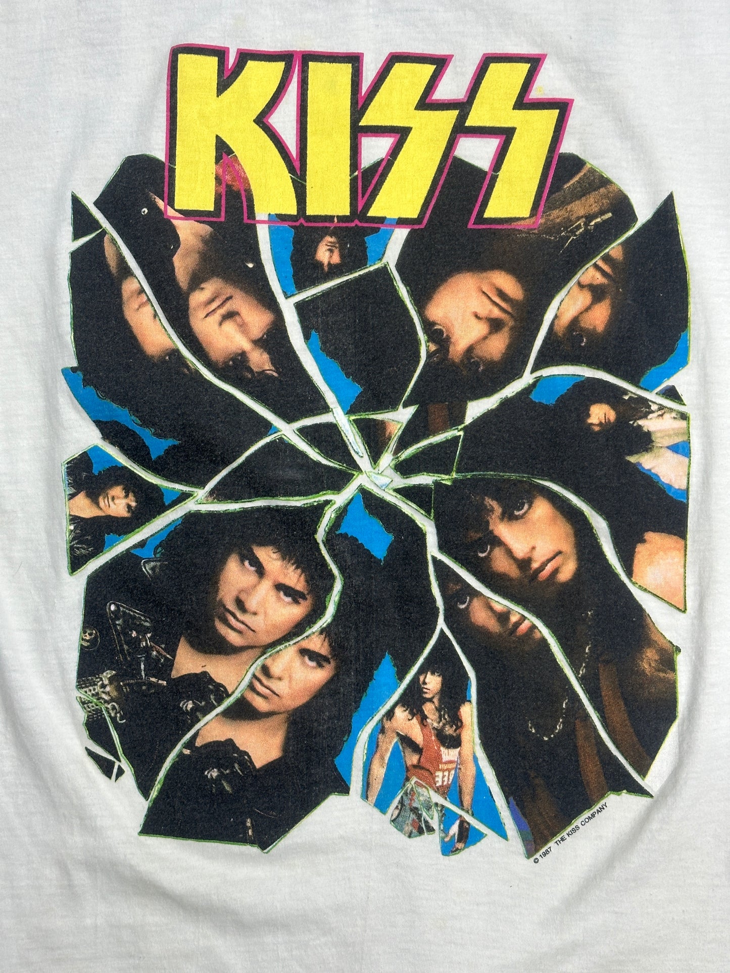 [XL] 1987' Crazy with KISS Tee