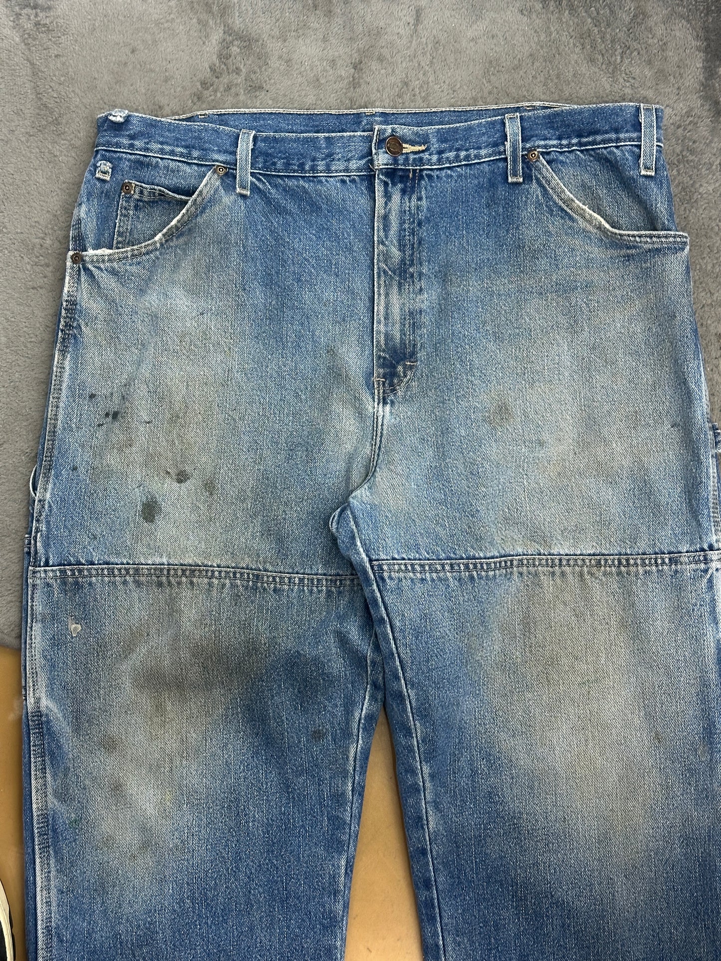 [38x34] 00s Dickies Double Knee Denim Pants