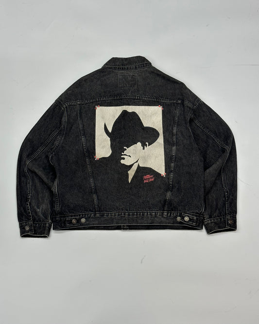 [XL] 90s Marlboro Wild West Denim Jacket