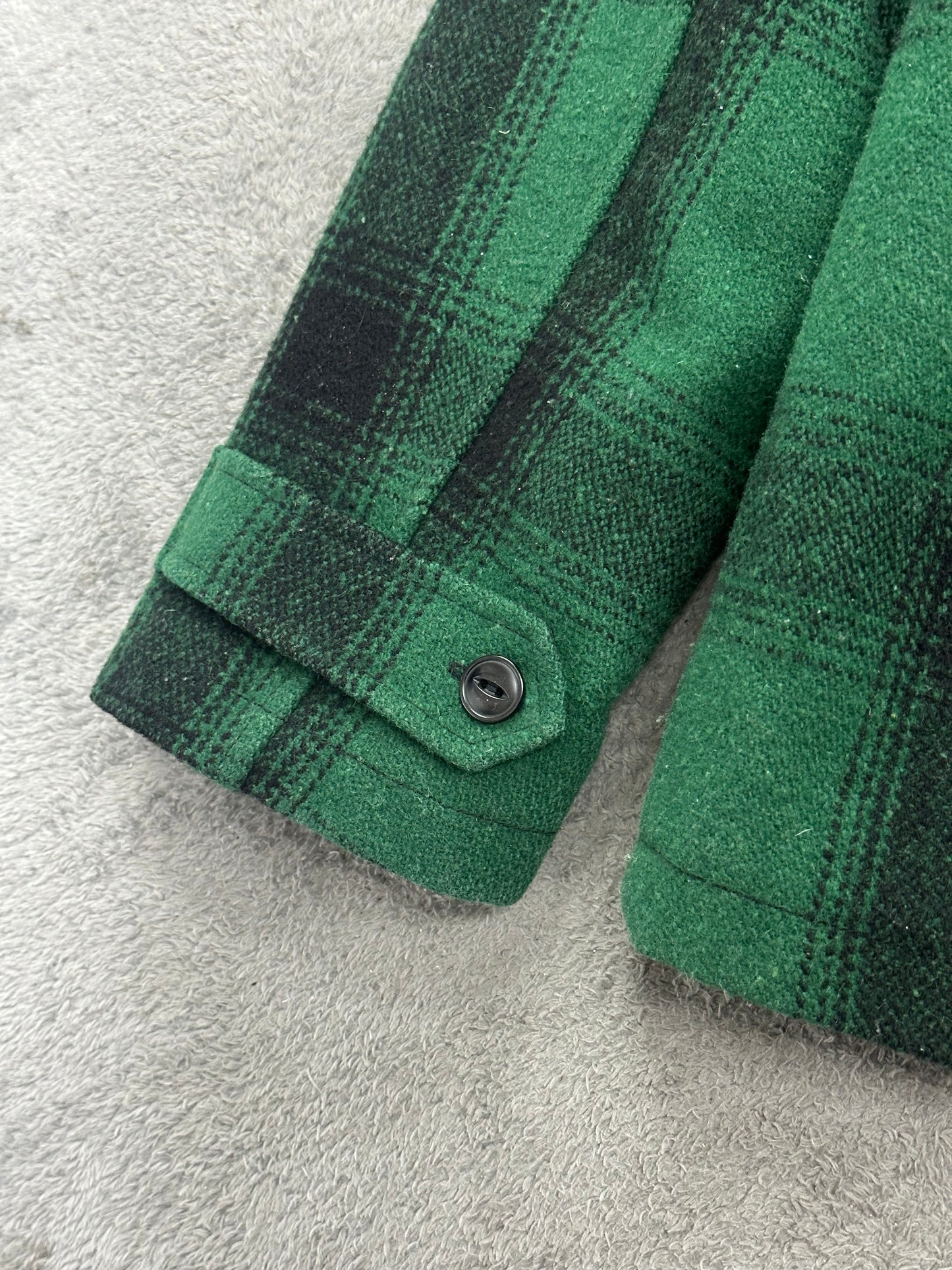 [L] FUCT SSDD Wool Flannel Zip-up Jacket