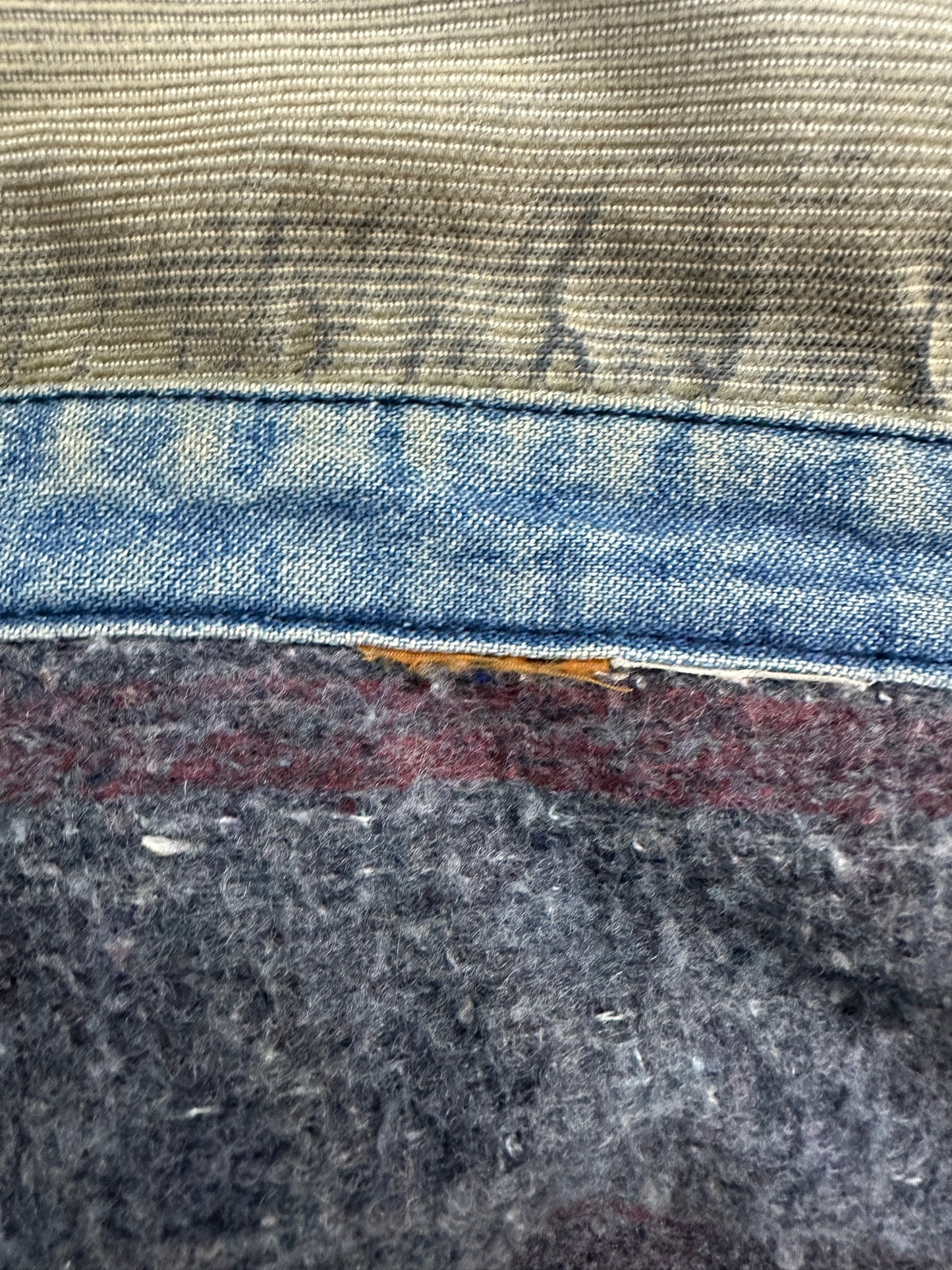 [XL] 80s Big Ben Distressed Denim Chore Jacket