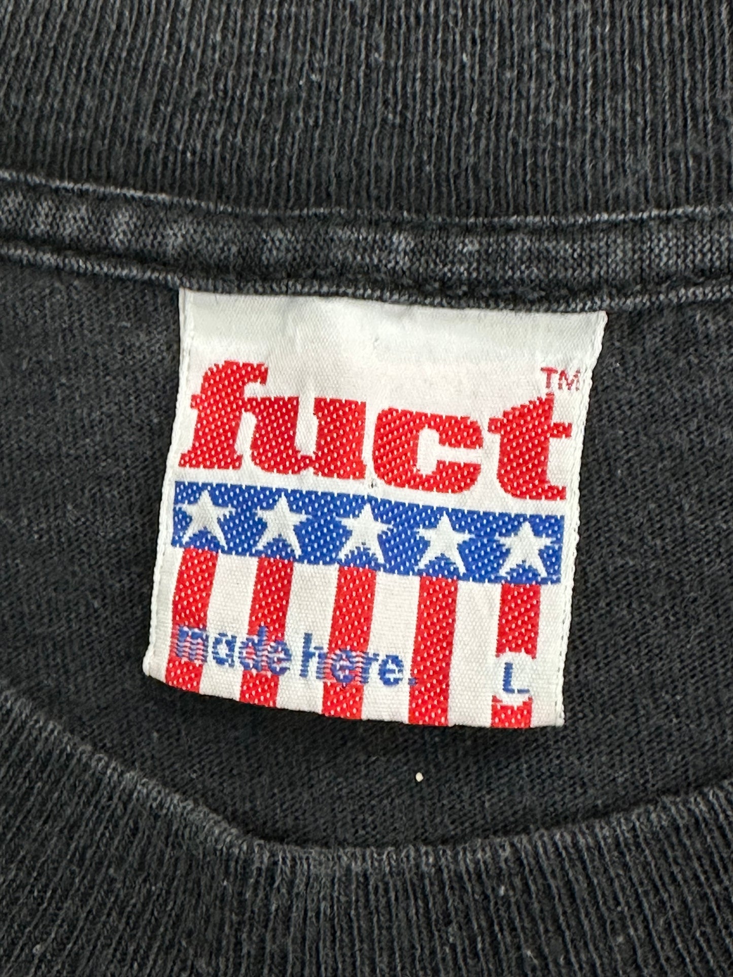 [L] Early 90s FUCT 'SEE YOU IN HELL' Tee