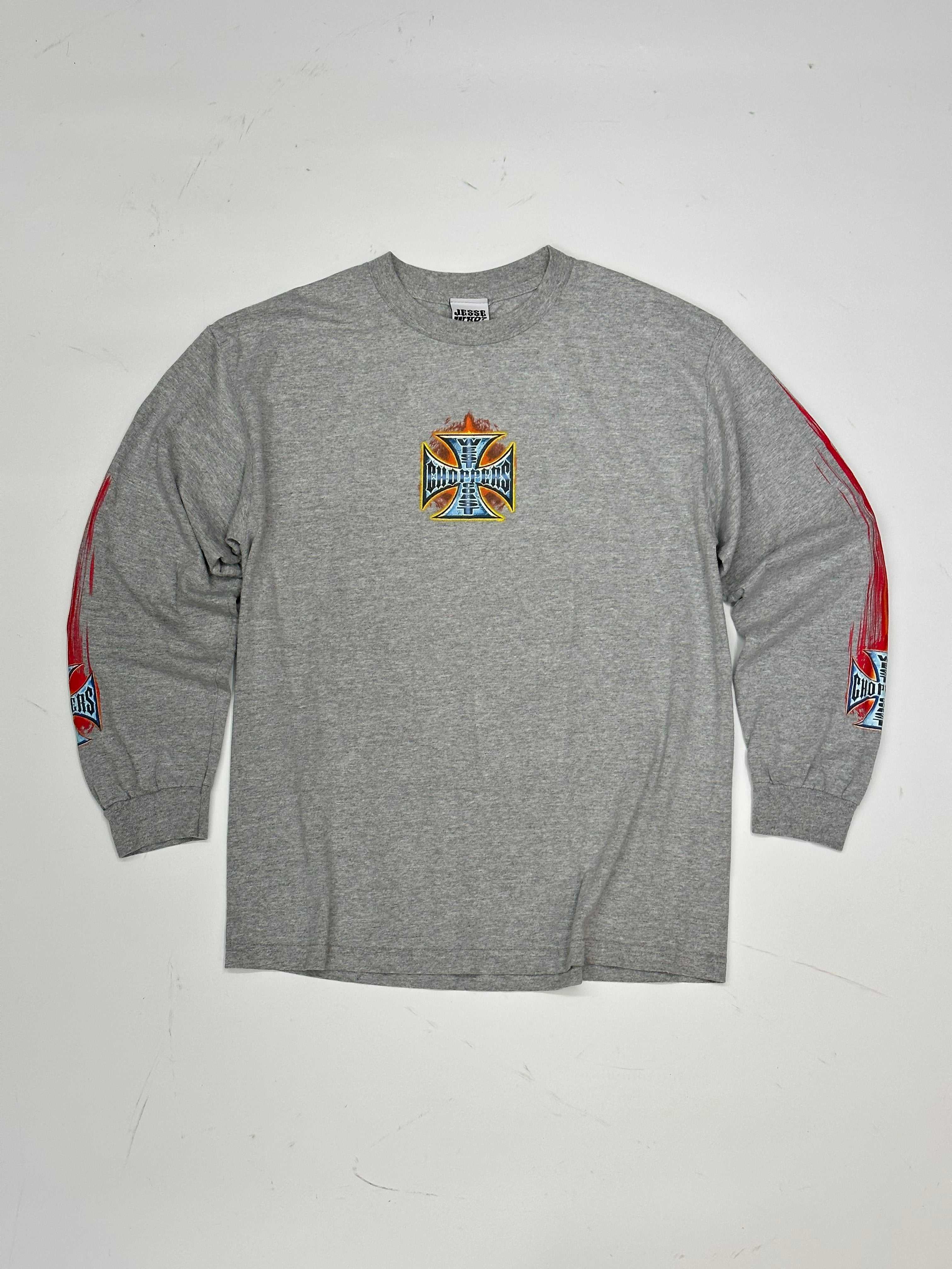 トップス 00s West Coast Choppers Long Sleeve Tee ▷ WCC West Coast Choppers Long-Sleeve 2000s | TWOVAULT