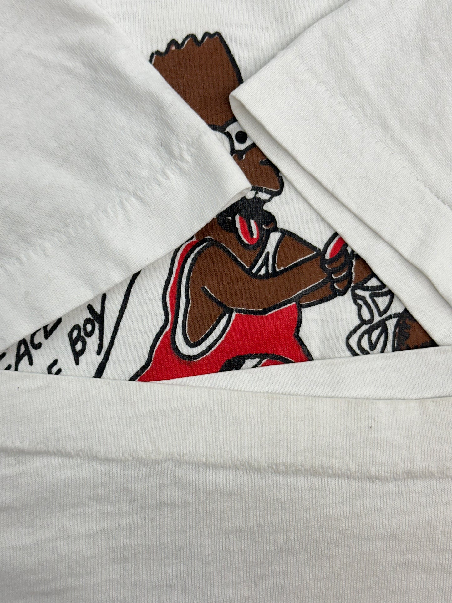 [L] 90s Air Bart Simpson Cartoon Tee