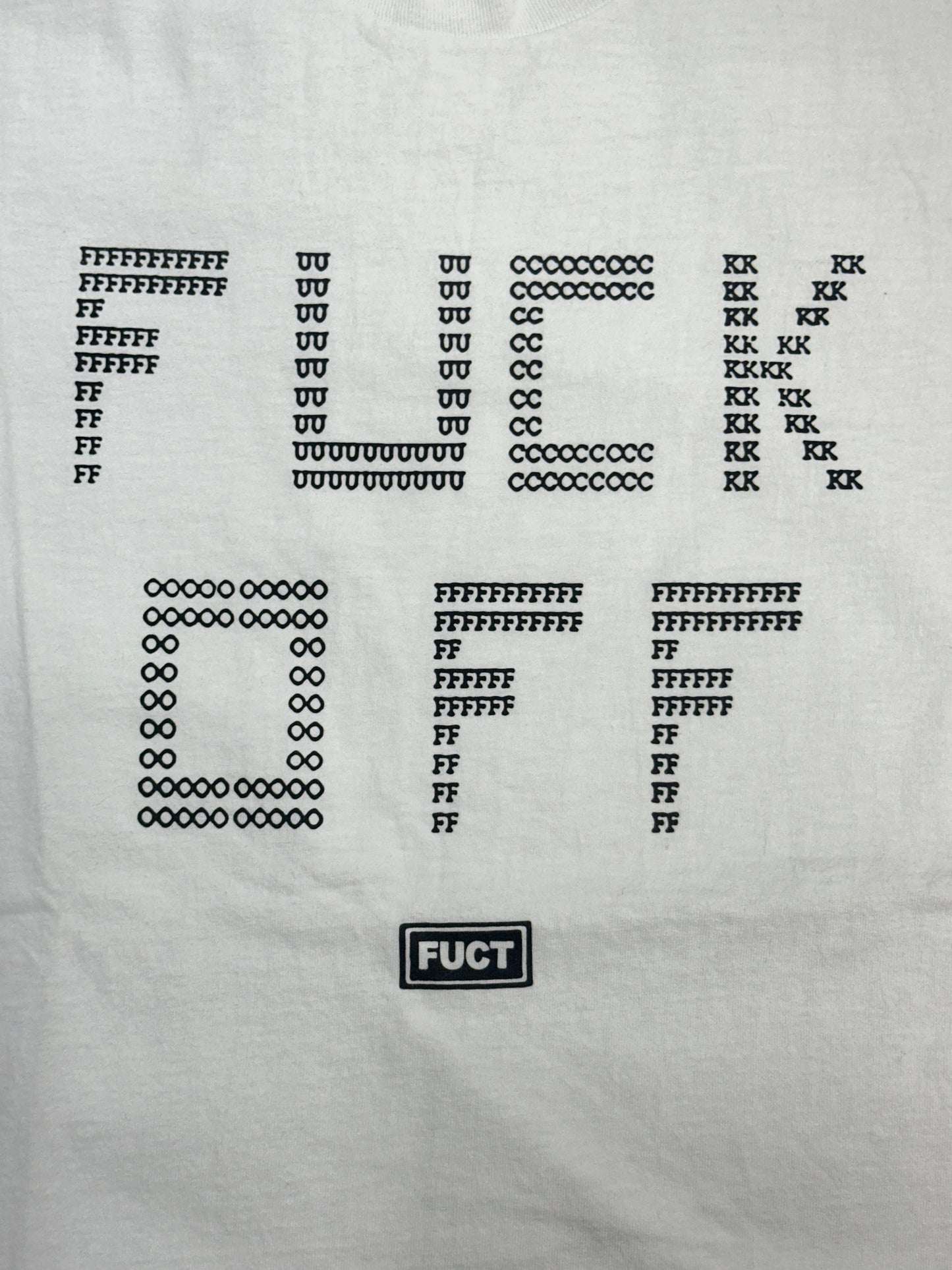 [L] 00s FUCT 'FUCK OFF' Tee