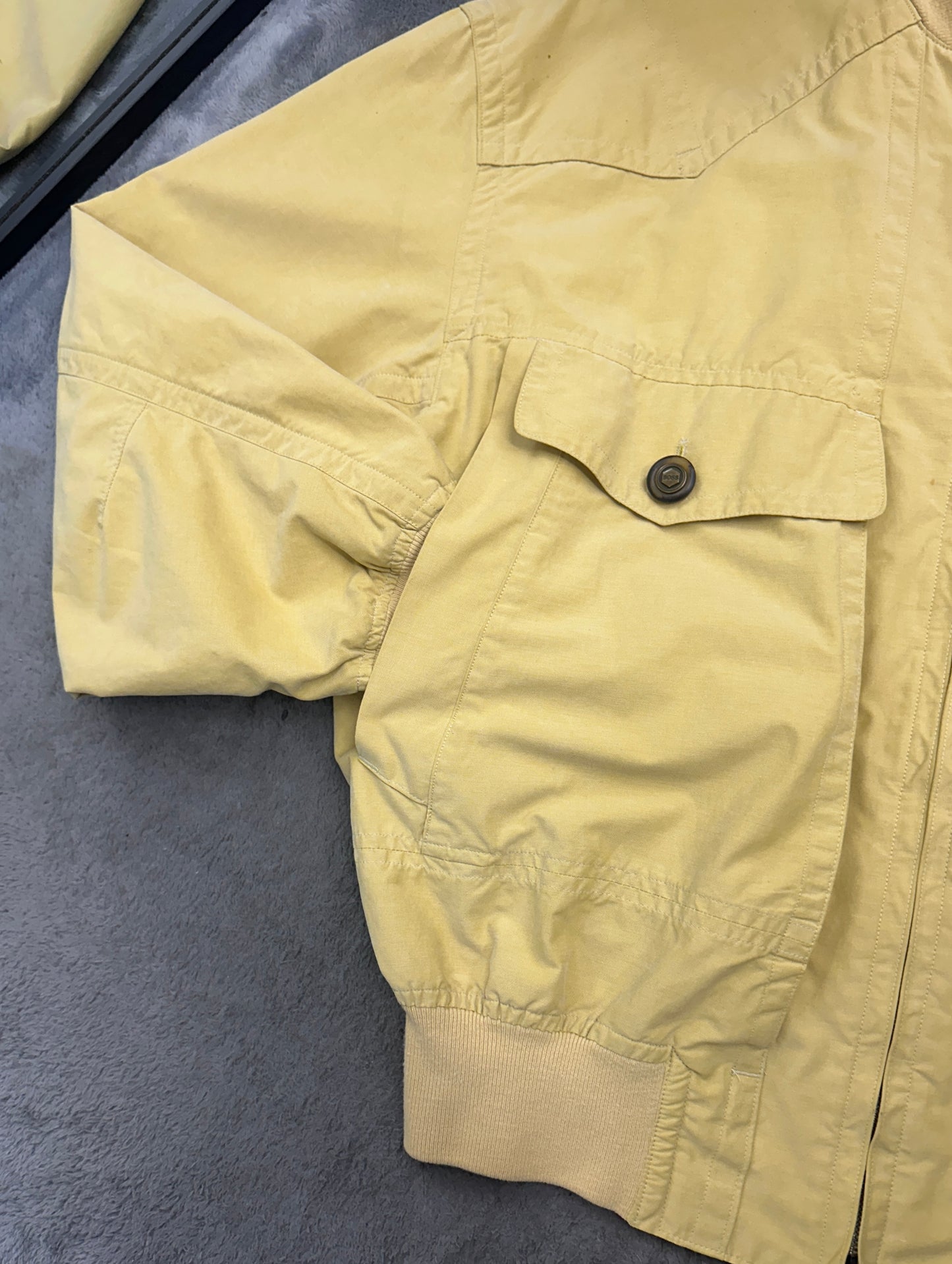 [50] 80s HUGO BOSS Harrington Bomber Jacket