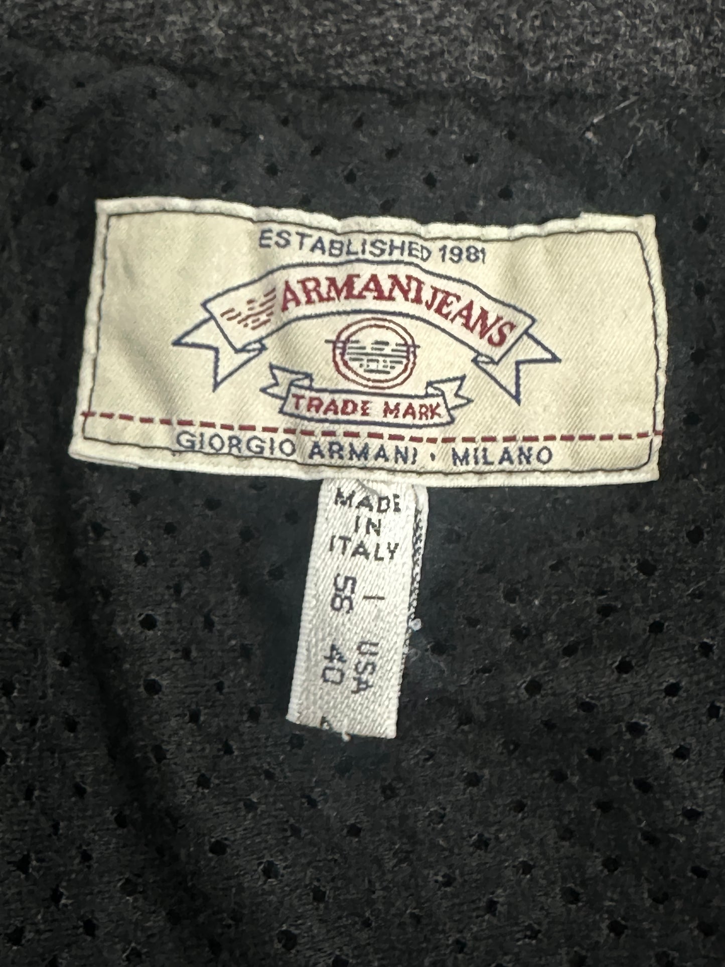 [XL] 90s Armani Jeans Wool Jacket