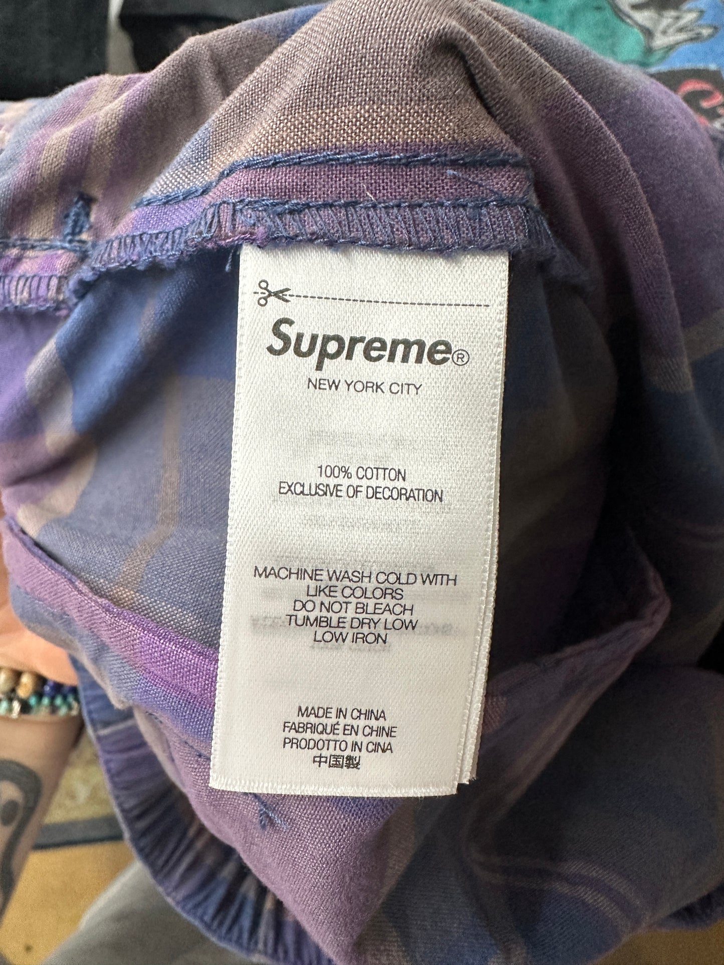 [XL] Supreme Plaid Cinch Pants