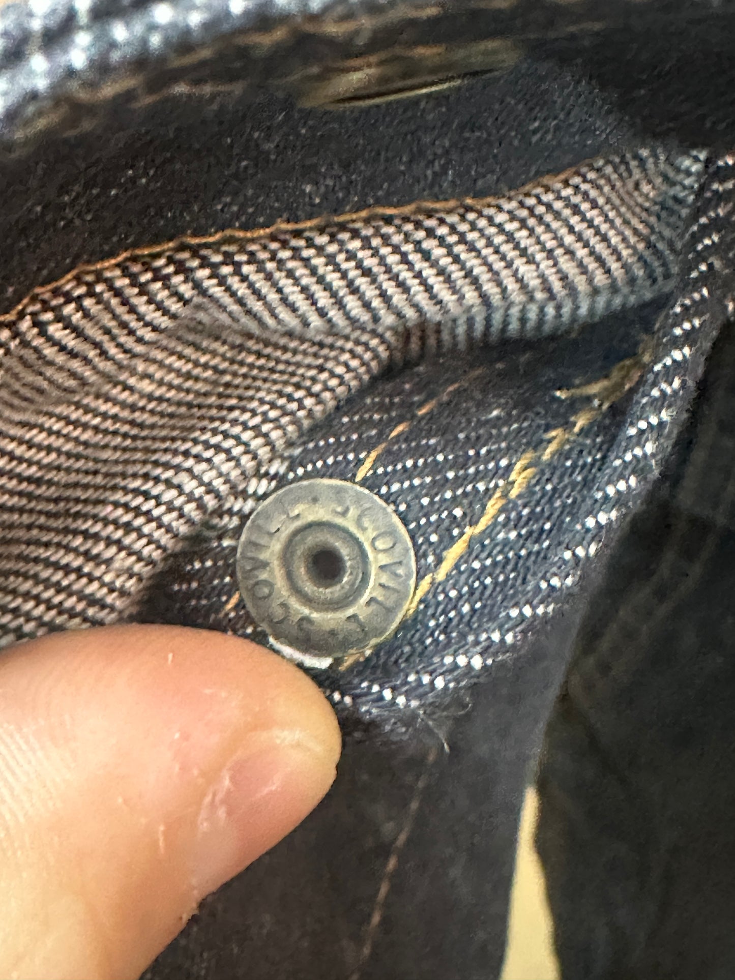 [46] 80s Closed by Marithe Fancois Girbaud Denim Jacket