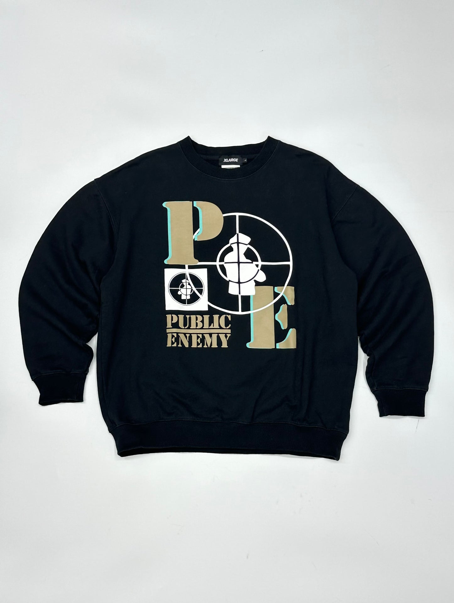 [L] X-LARGE x PUBLIC ENEMY sweatshirt