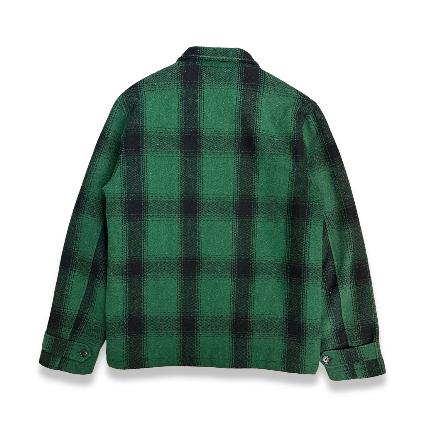 [L] FUCT SSDD Wool Flannel Zip-up Jacket
