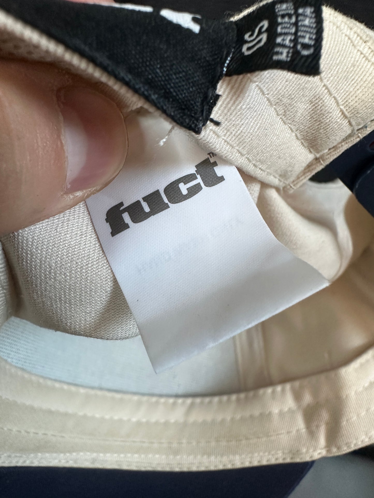 [OS] FUCT Oval Logo two tone Cap