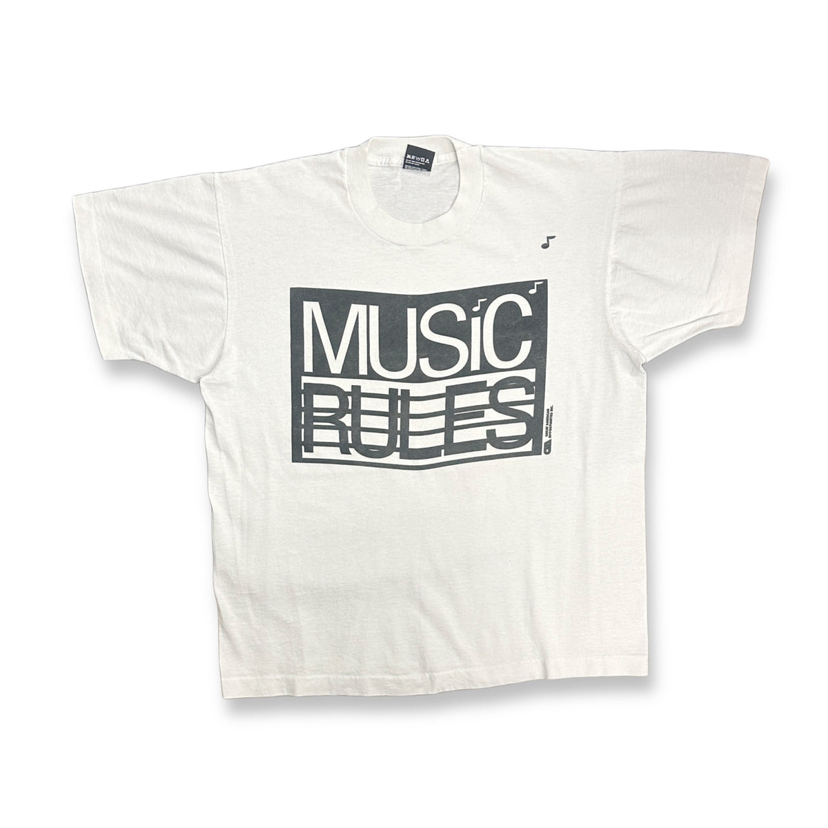 [L] 90s Music Rules Tee