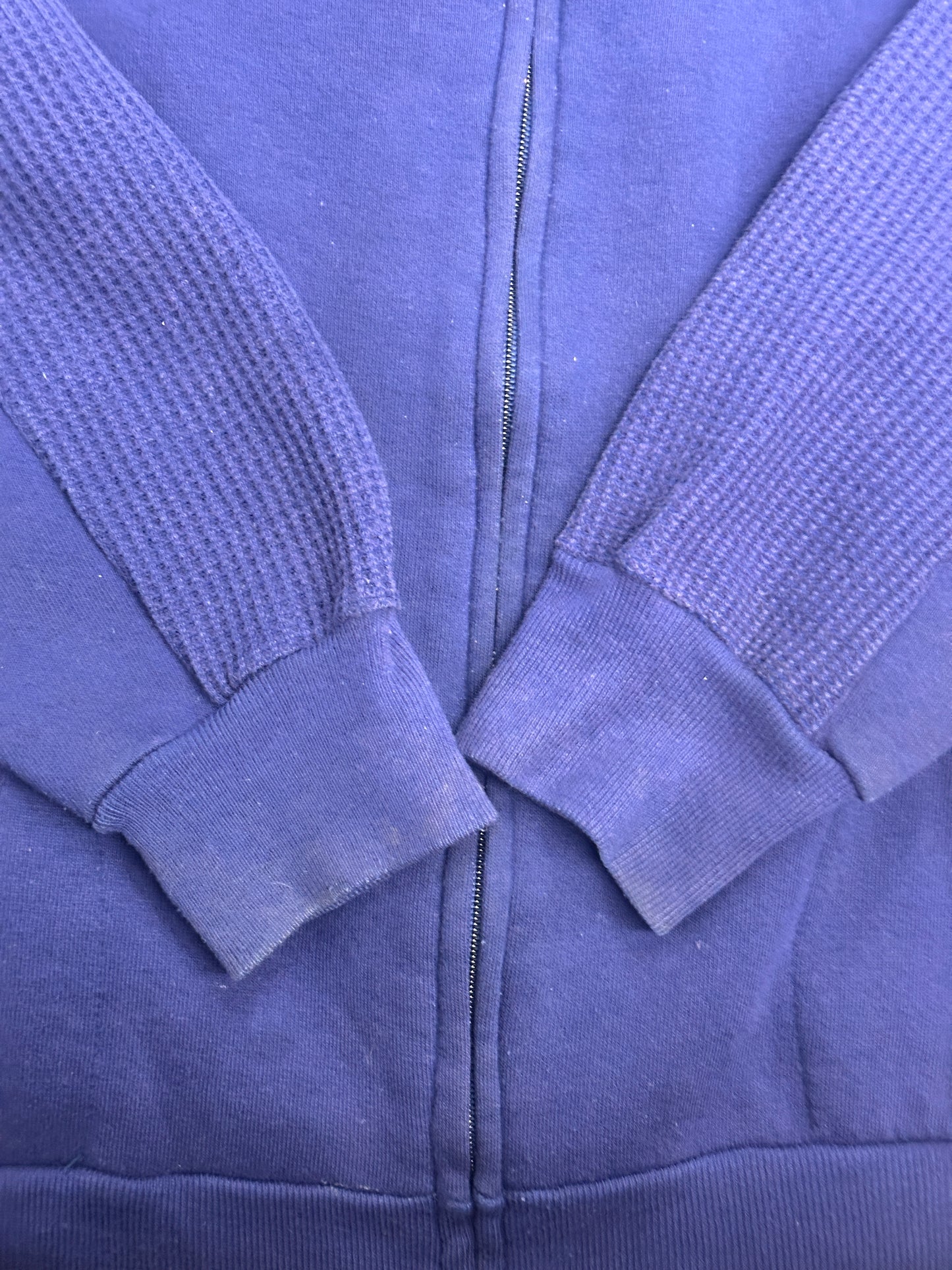 [L] 70s Russell Thermal Sweatshirt Zip-up