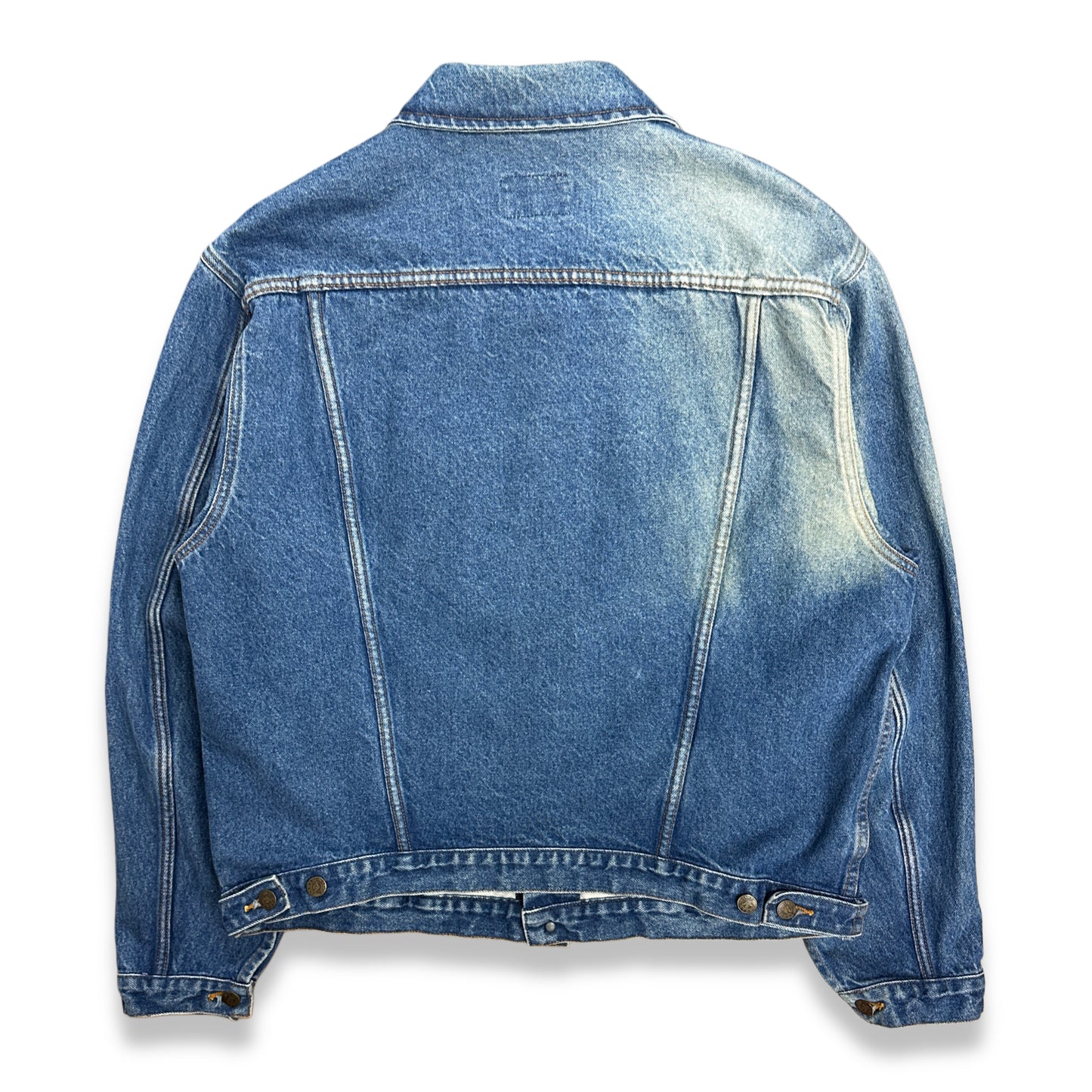[XL] Late 80s Armani Jeans Faded Denim Jacket