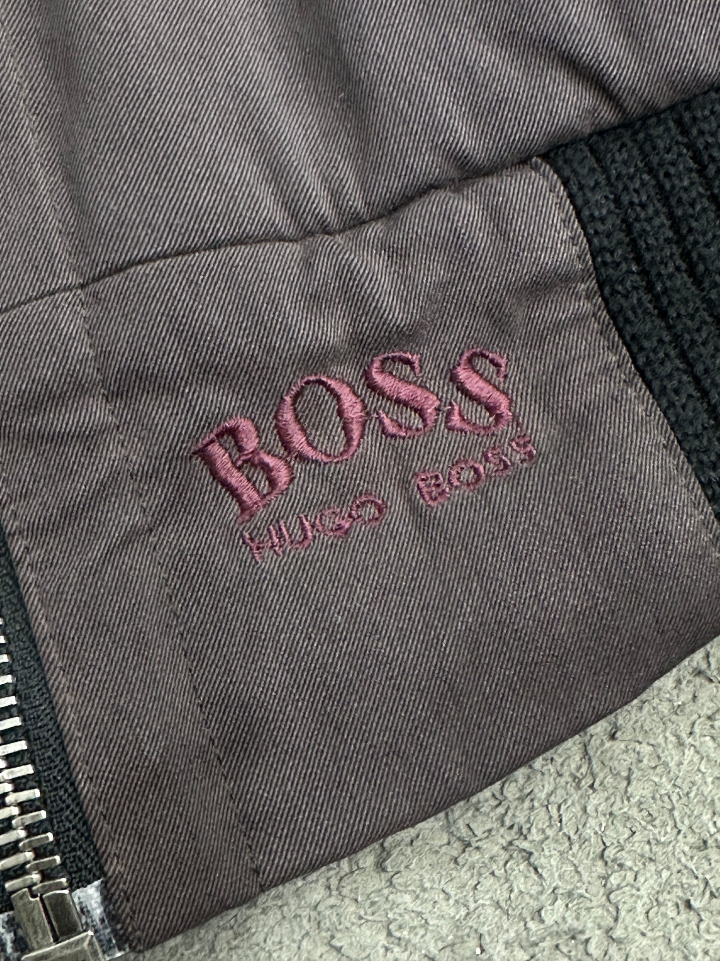 [52] 90s HUGO BOSS Bomber Jacket