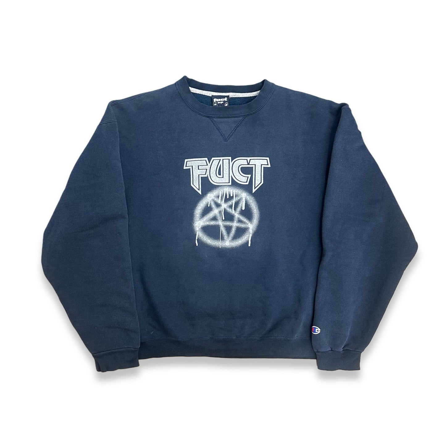 [L] Late 90s FUCT 'See You In Hell' Sweatshirt