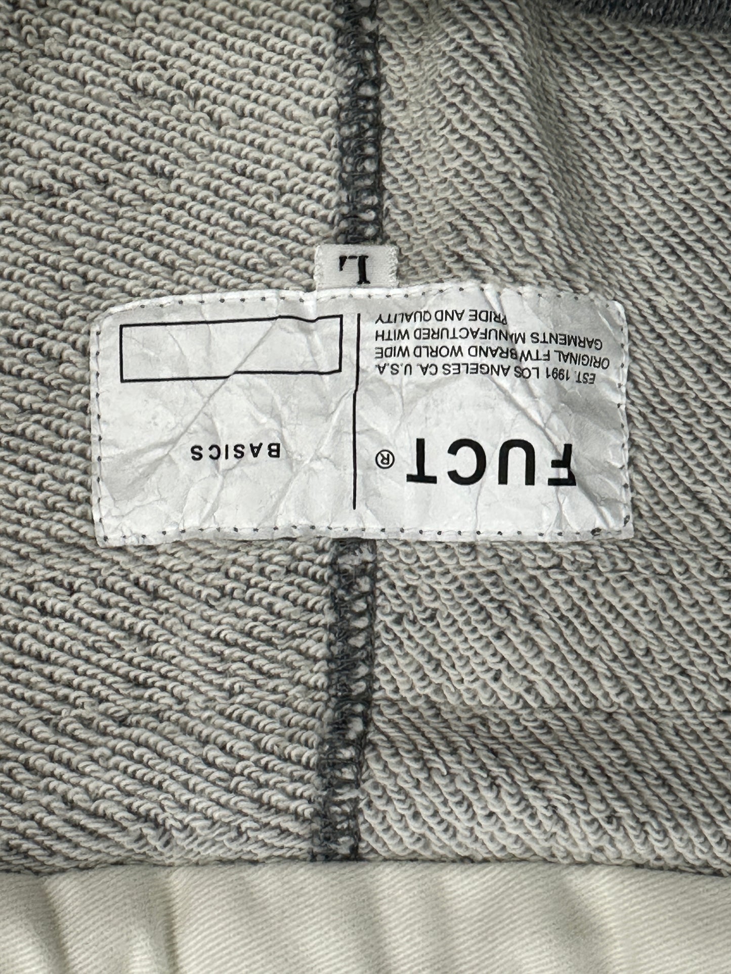 [L] FUCT SSDD Double Knee Sweatpants