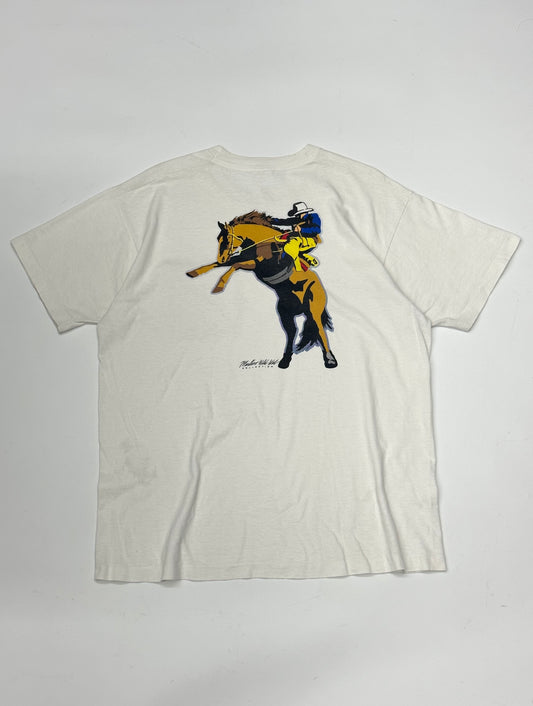 [OS] 90s Marlboro Wild West cowboy Tee