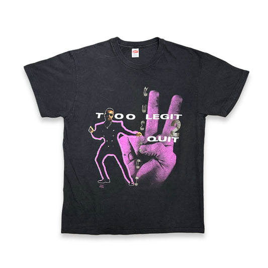 [XL] 1992' Mc Hammer 'Too Legit to Quit' Tee