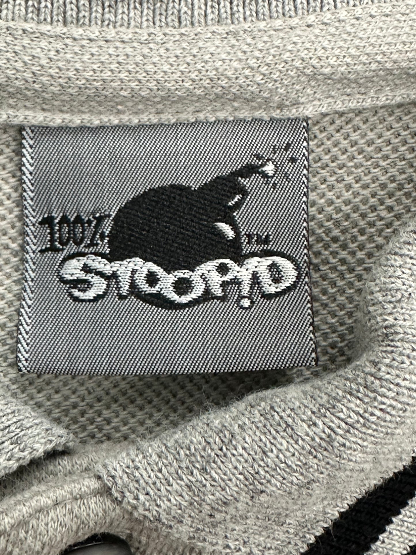 [L] 90s STOOPID Skateboards Pique Shirt